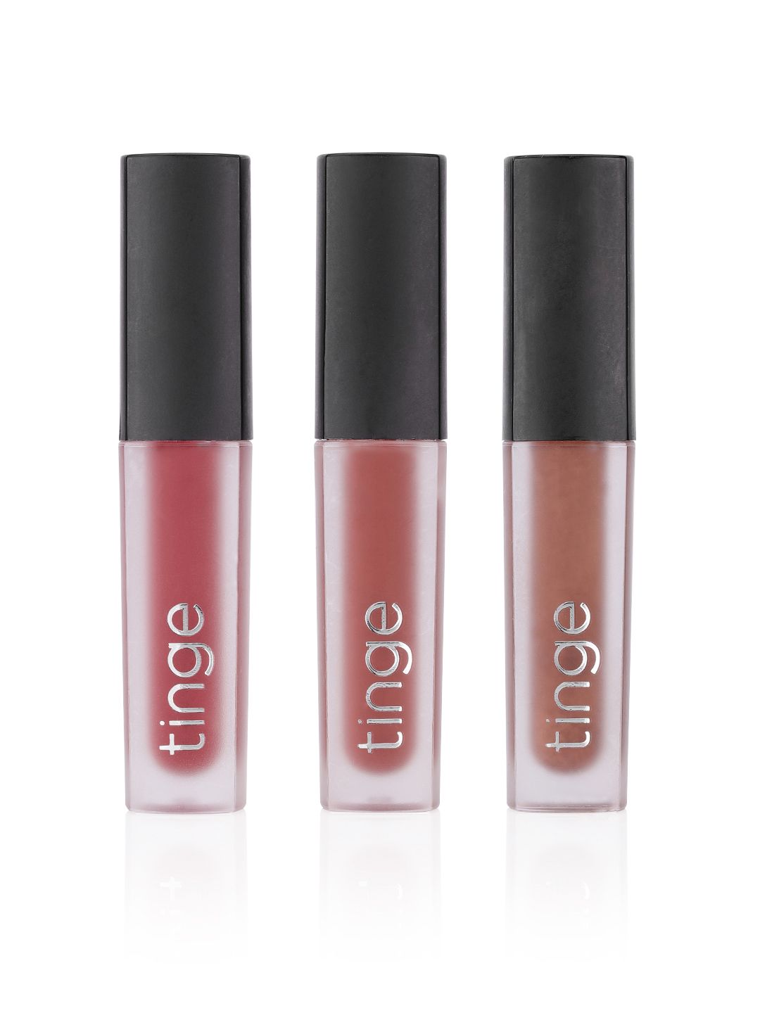 tinge Set of 3 Ticket to Anywhere Liquid Matte Lipsticks Price in India