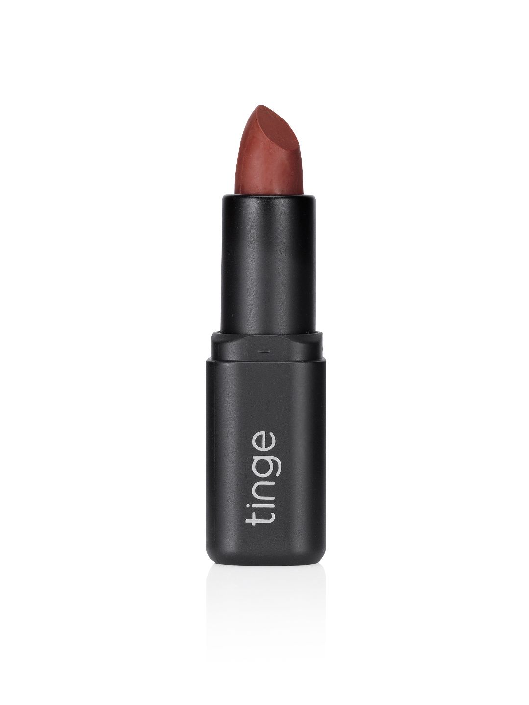 tinge Deep Brown Sahara Wax Lipstick Price in India