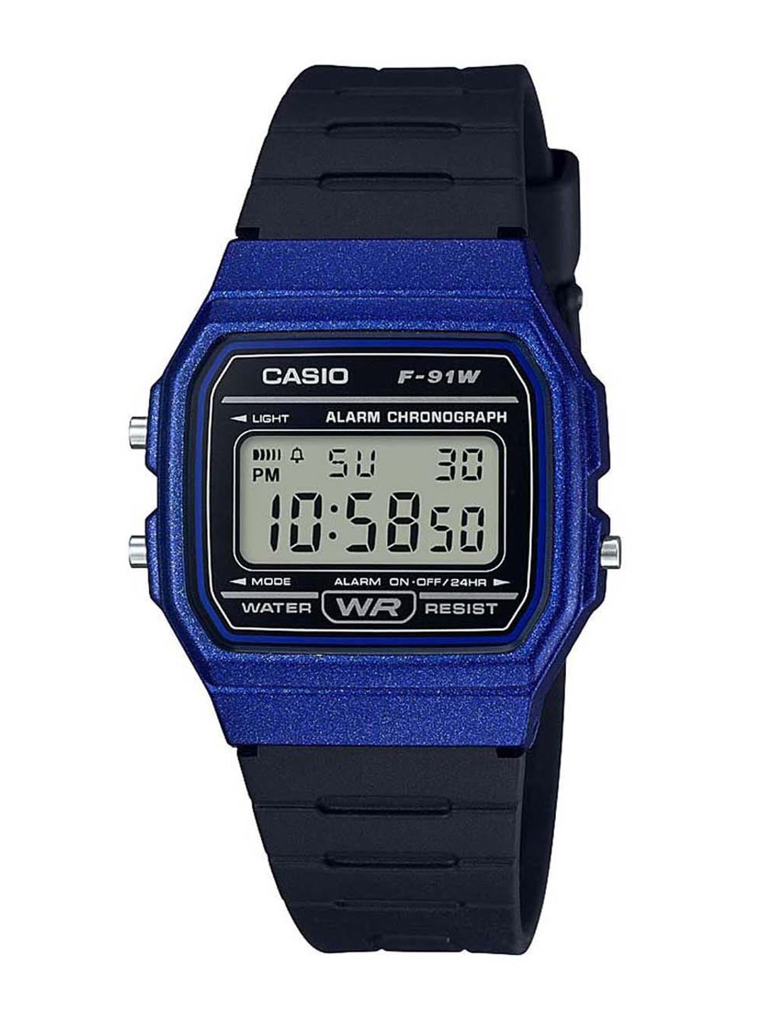 Buy Casio Vintage Series F-91W-1Q Grey Digital Dial Resin D002