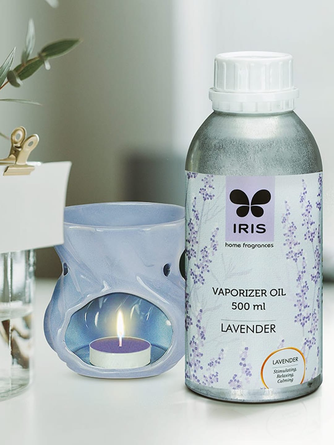 Iris Purple Vaporizer Aroma Oil 500 ml Price in India