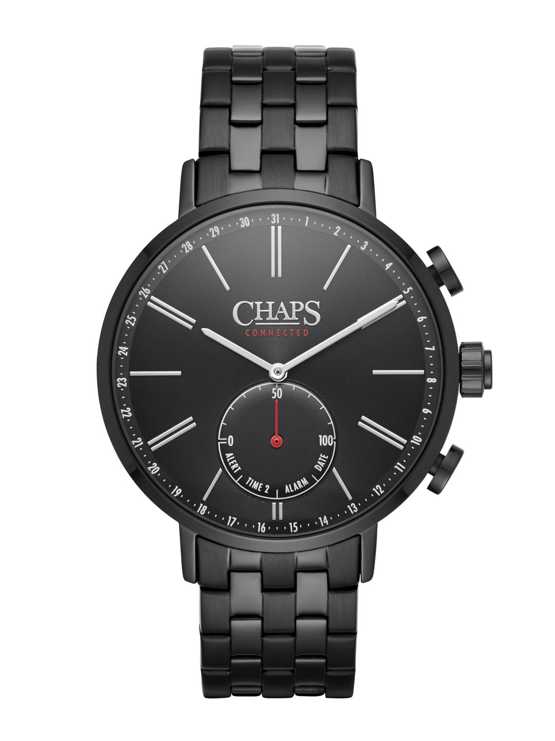 Buy CHAPS Connected Men Black Multifunction Analogue Watch  display picture 3