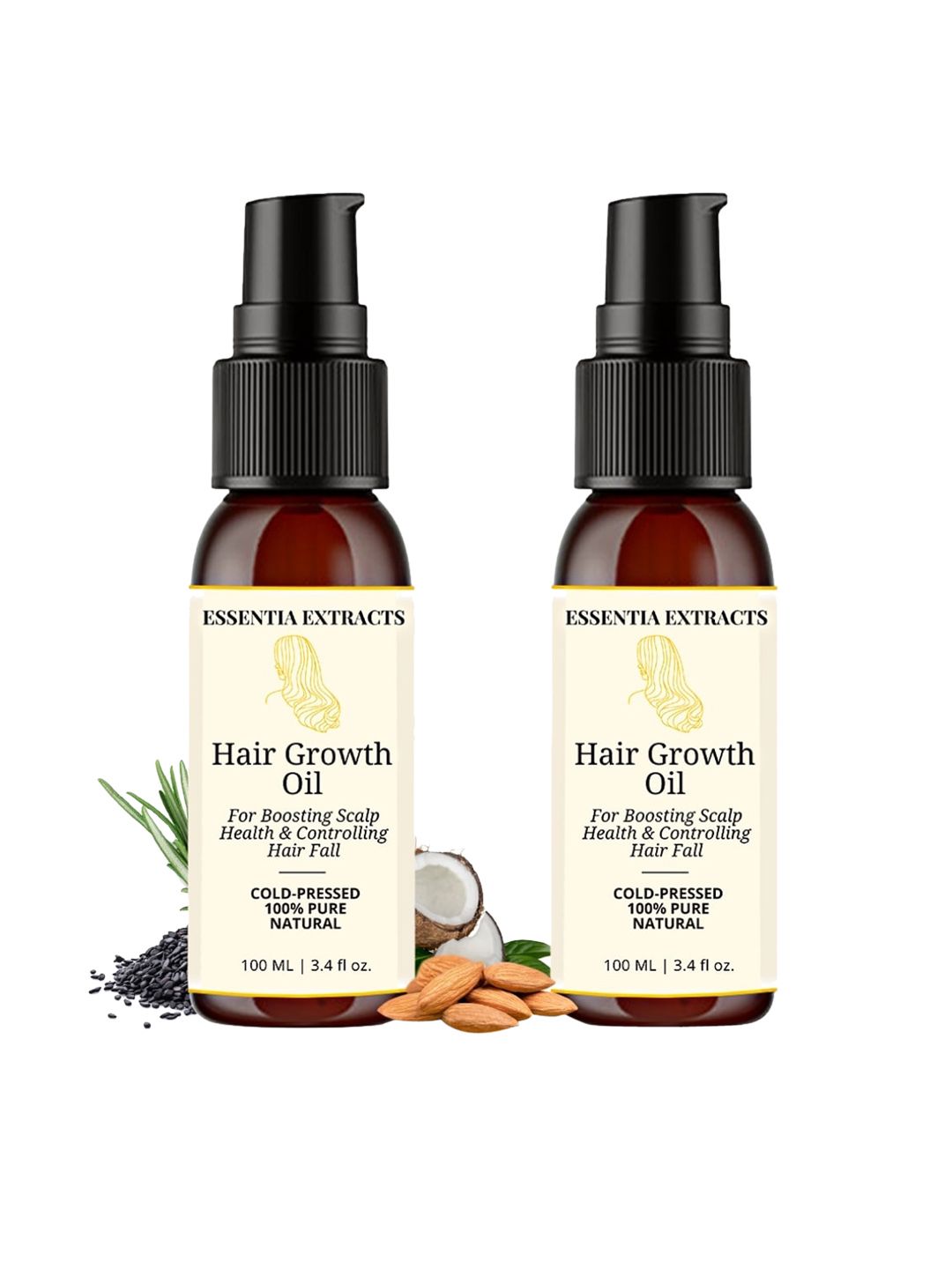 ESSENTIA EXTRACTS Yellow Hair Growth Oil 200 Ml Price in India