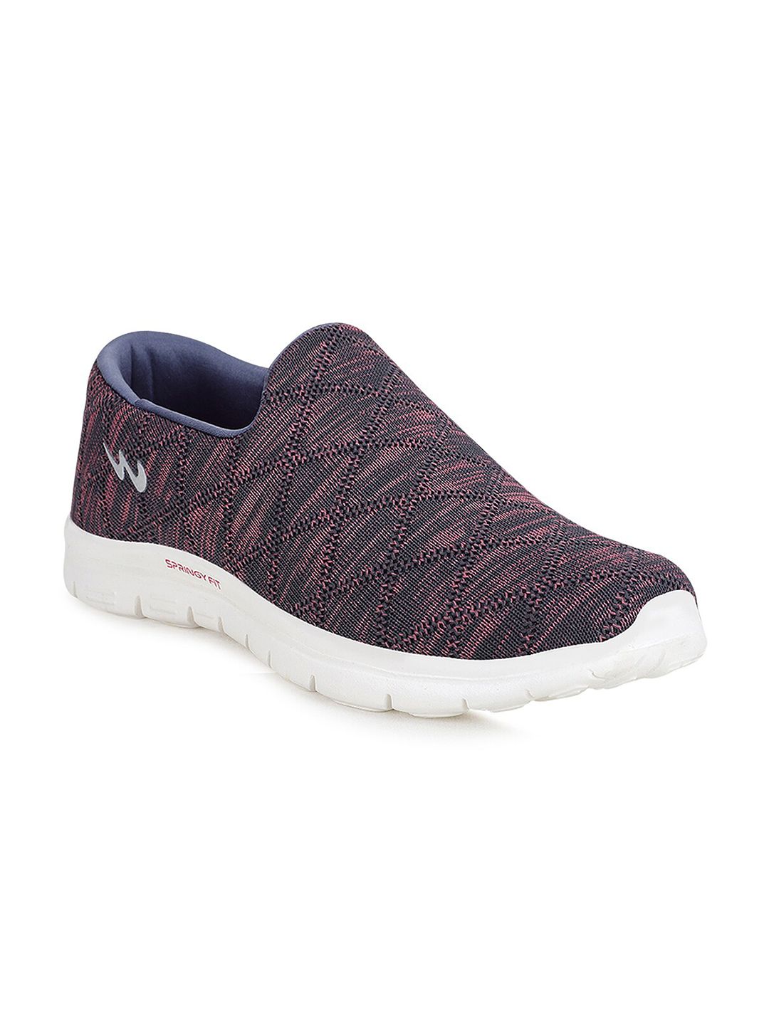 Campus Women Pink Mesh Walking Shoes Price in India