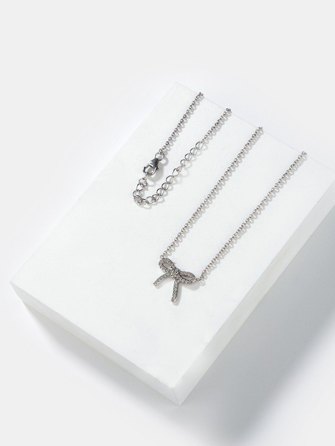 SHAYA Silver-Toned Sterling Silver Chain Price in India