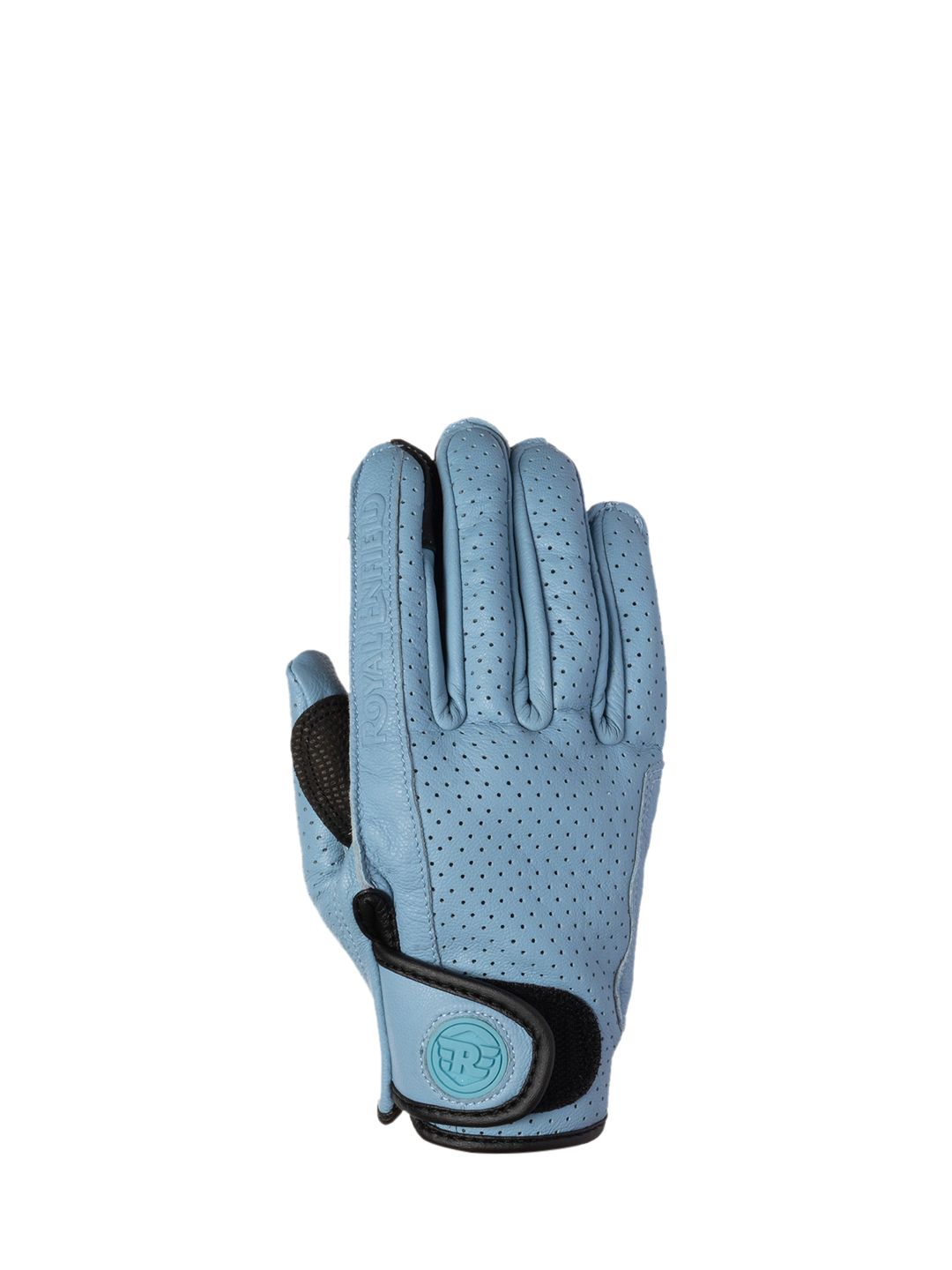 Royal Enfield Women Blue Textured Summer Riding Gloves Price in India