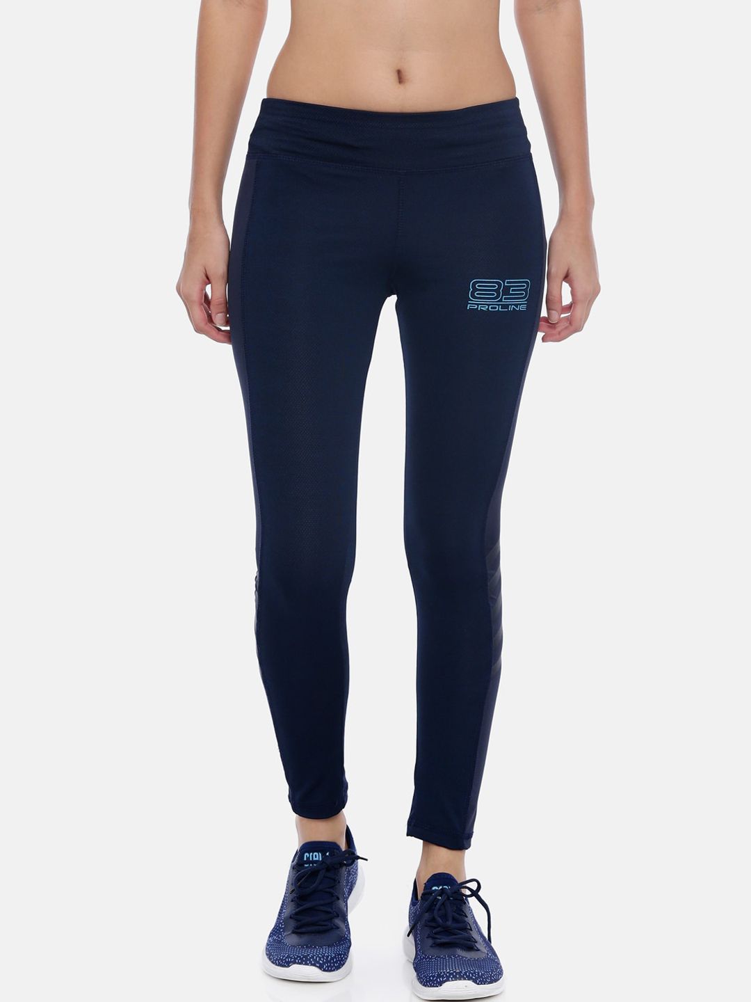 Proline Women Navy Blue Track Pants Price in India