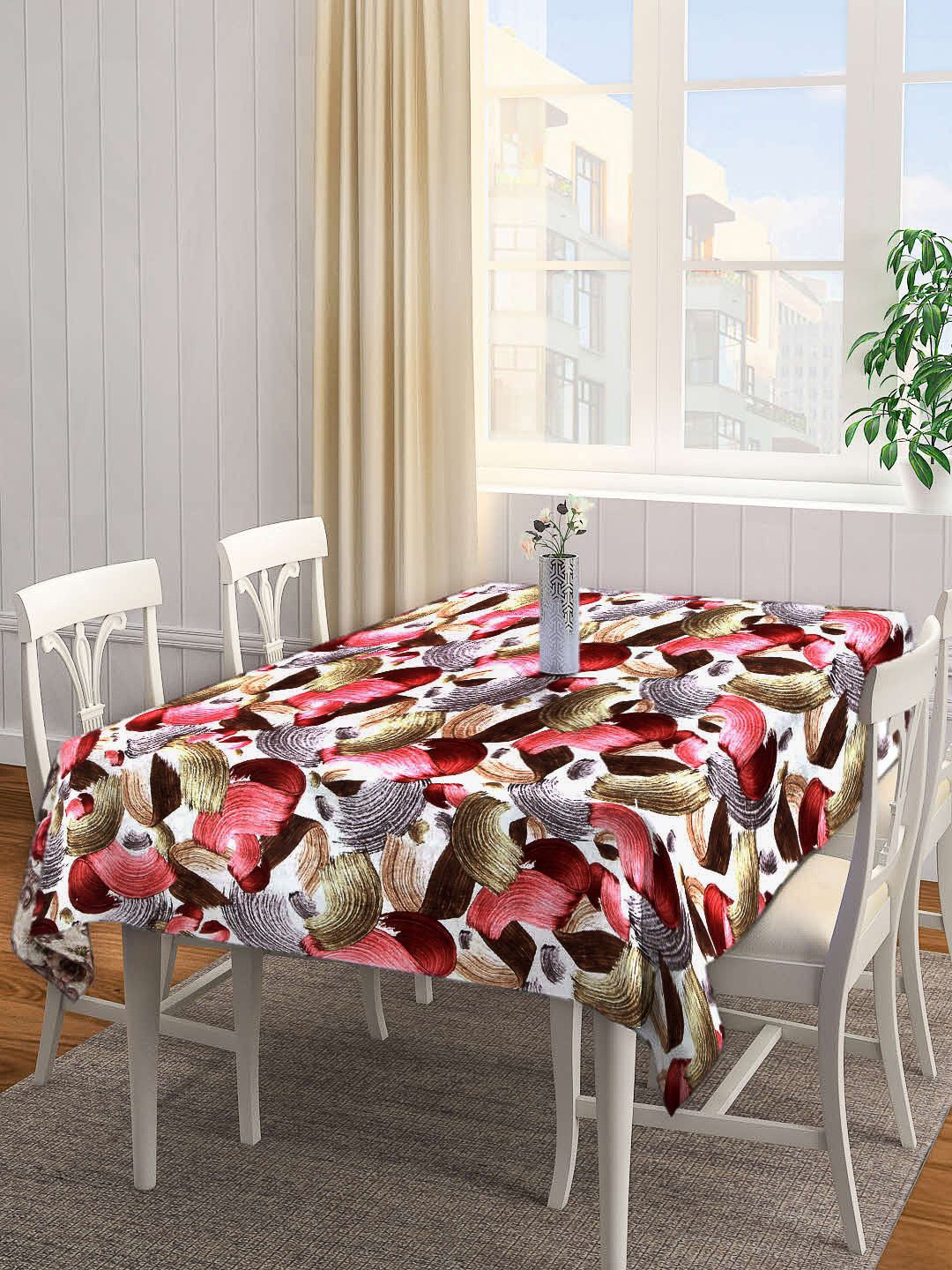 Arrabi Multi Floral 6 Seater Table Cover Price in India