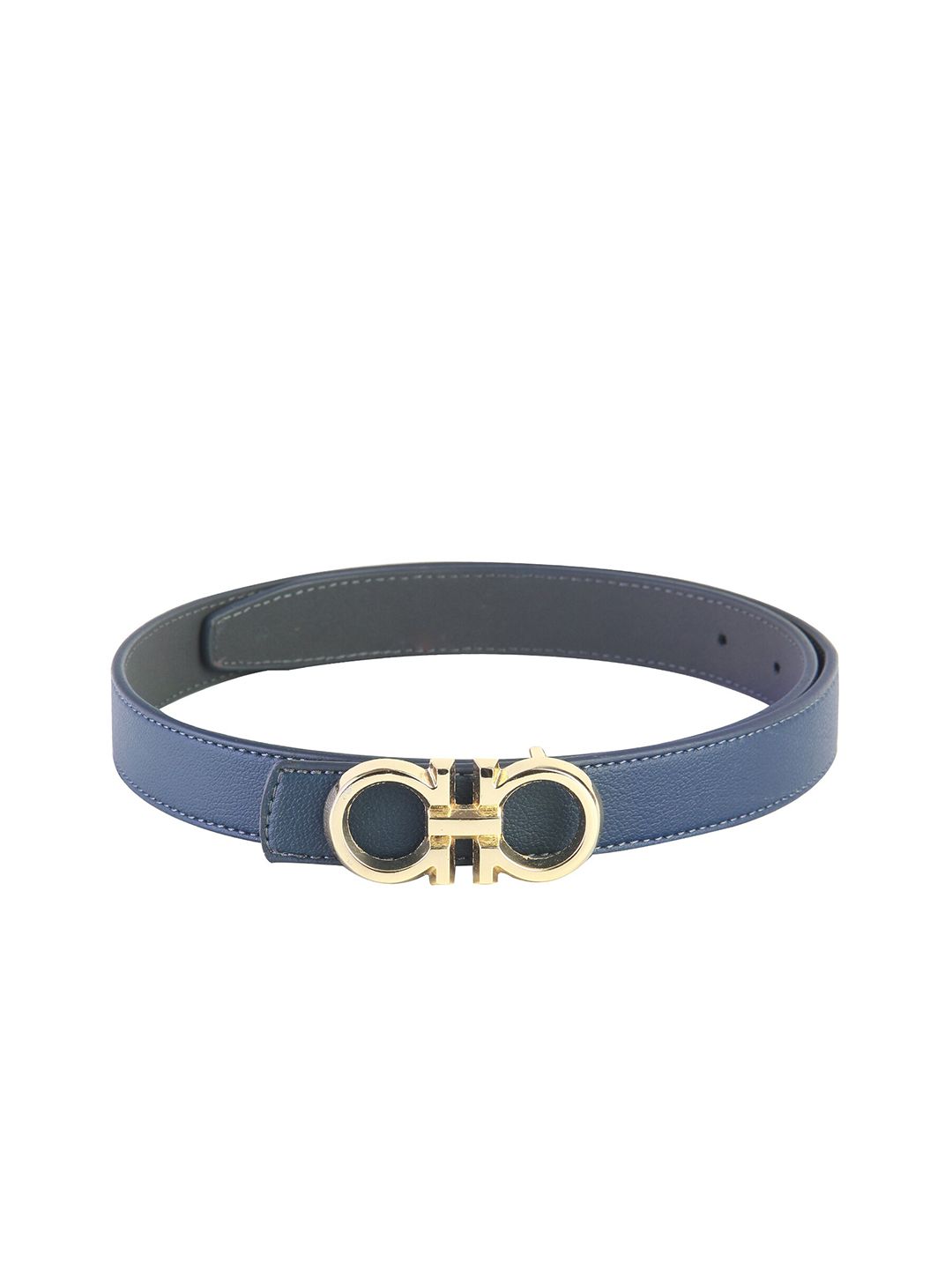 Calvadoss Women Blue Textured Belt Price in India