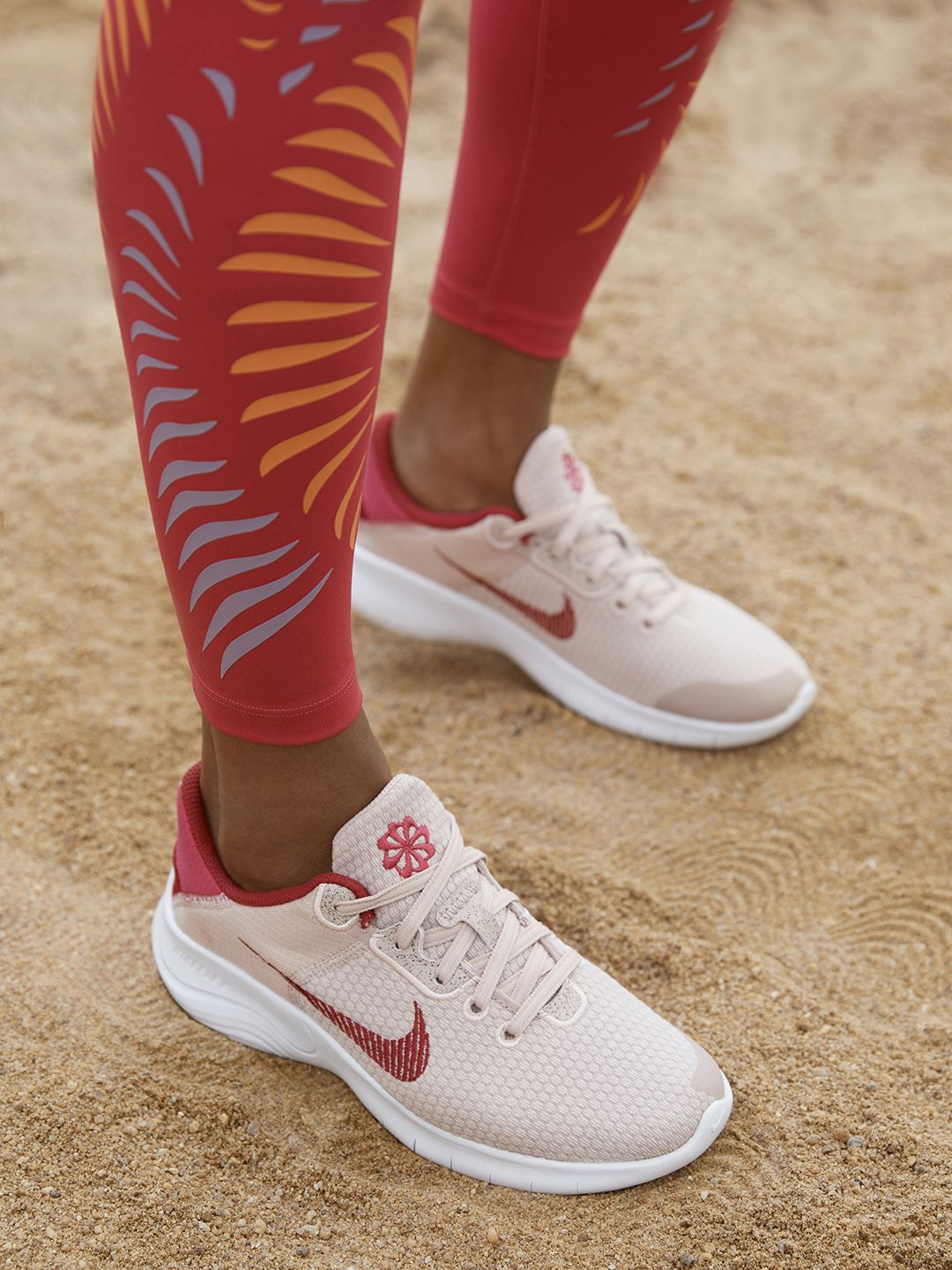 Nike Women Beige FLEX EXPERIENCE RN 11 NN Running Shoes Price in India
