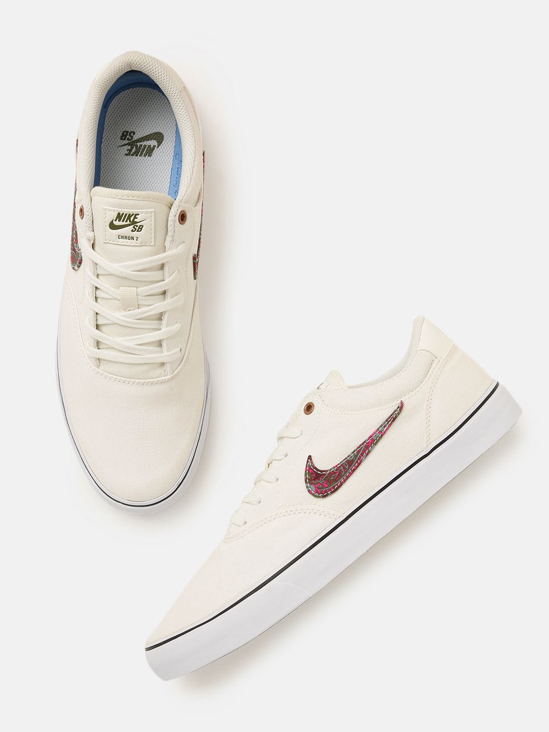 nike chron white off white