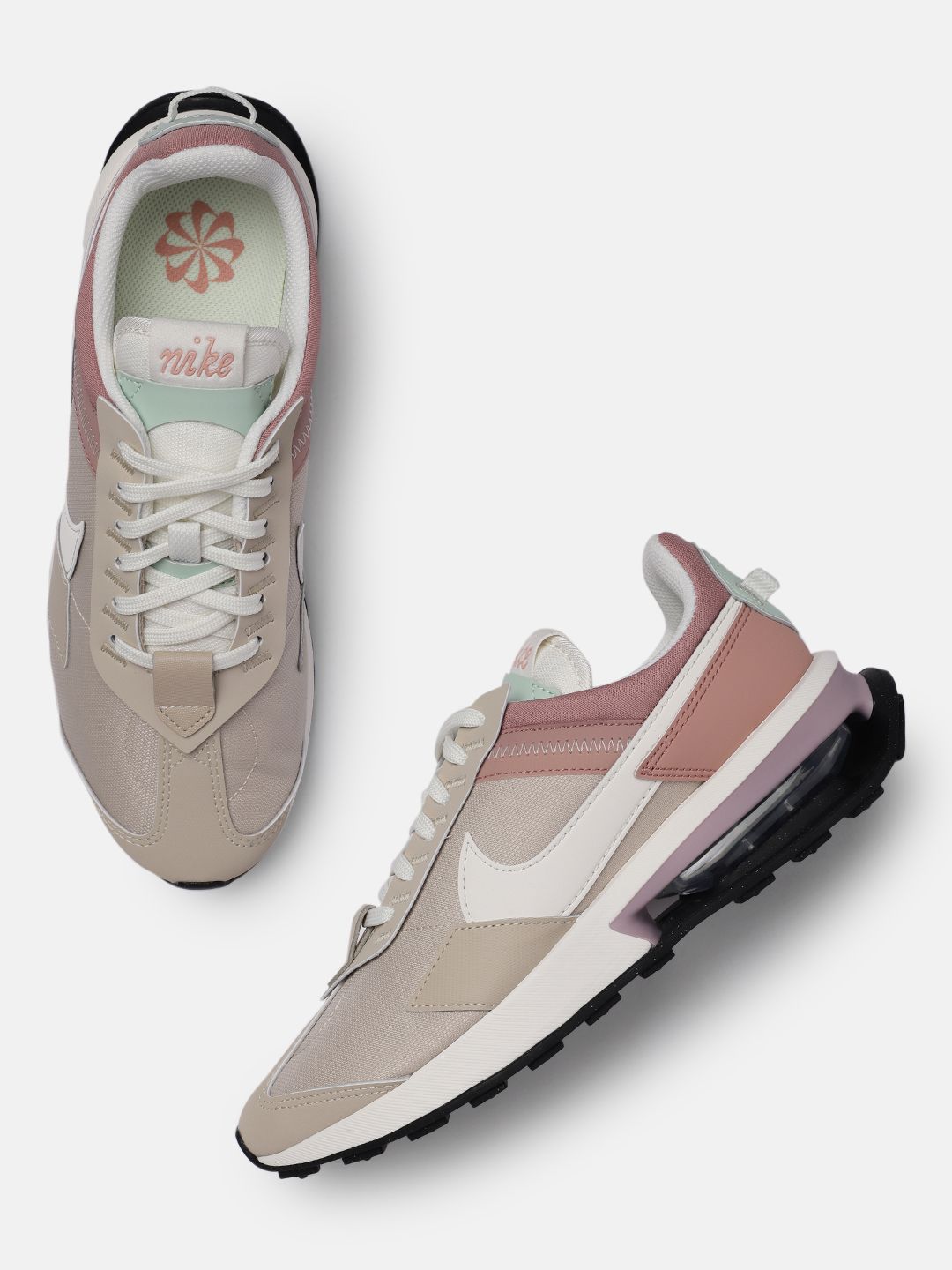 Nike Women Beige Air Max Pre-Day Sneakers Price in India