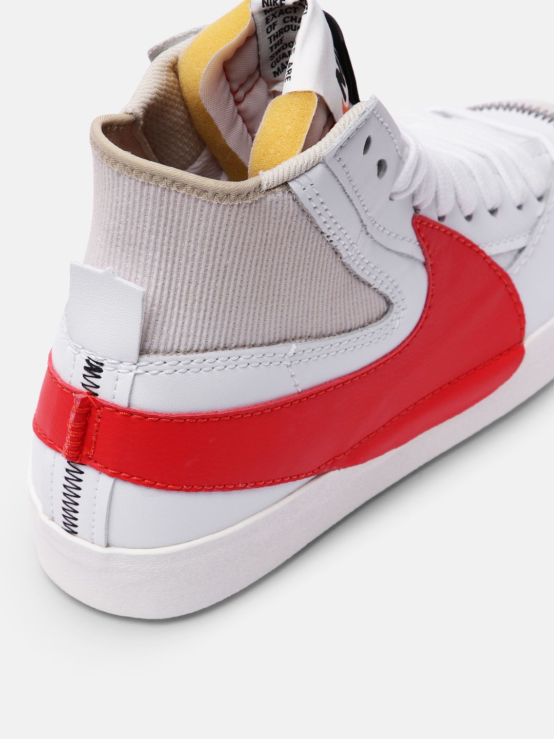 Buy Nike Men White & Mauve Blazer Mid '77 Jumbo Leather Mid Top