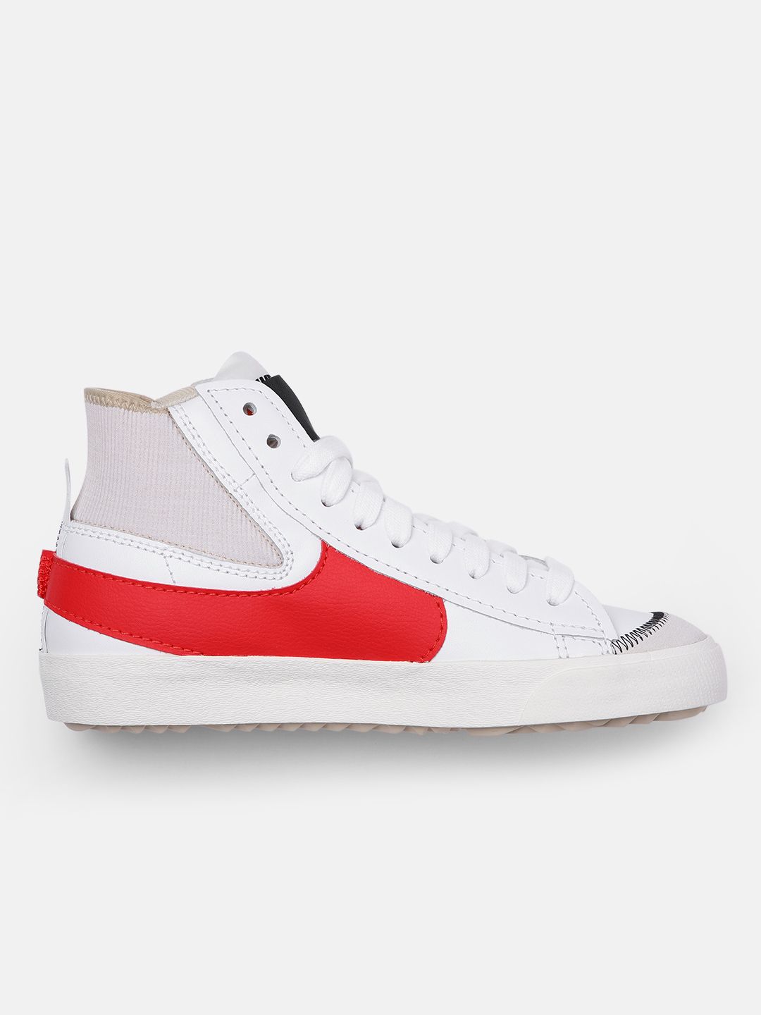 Nike Blazer Mid FTC ホワイト/レッド Buy Nike Men White & Mauve Blazer Mid '77 Jumbo Leather Mid Top