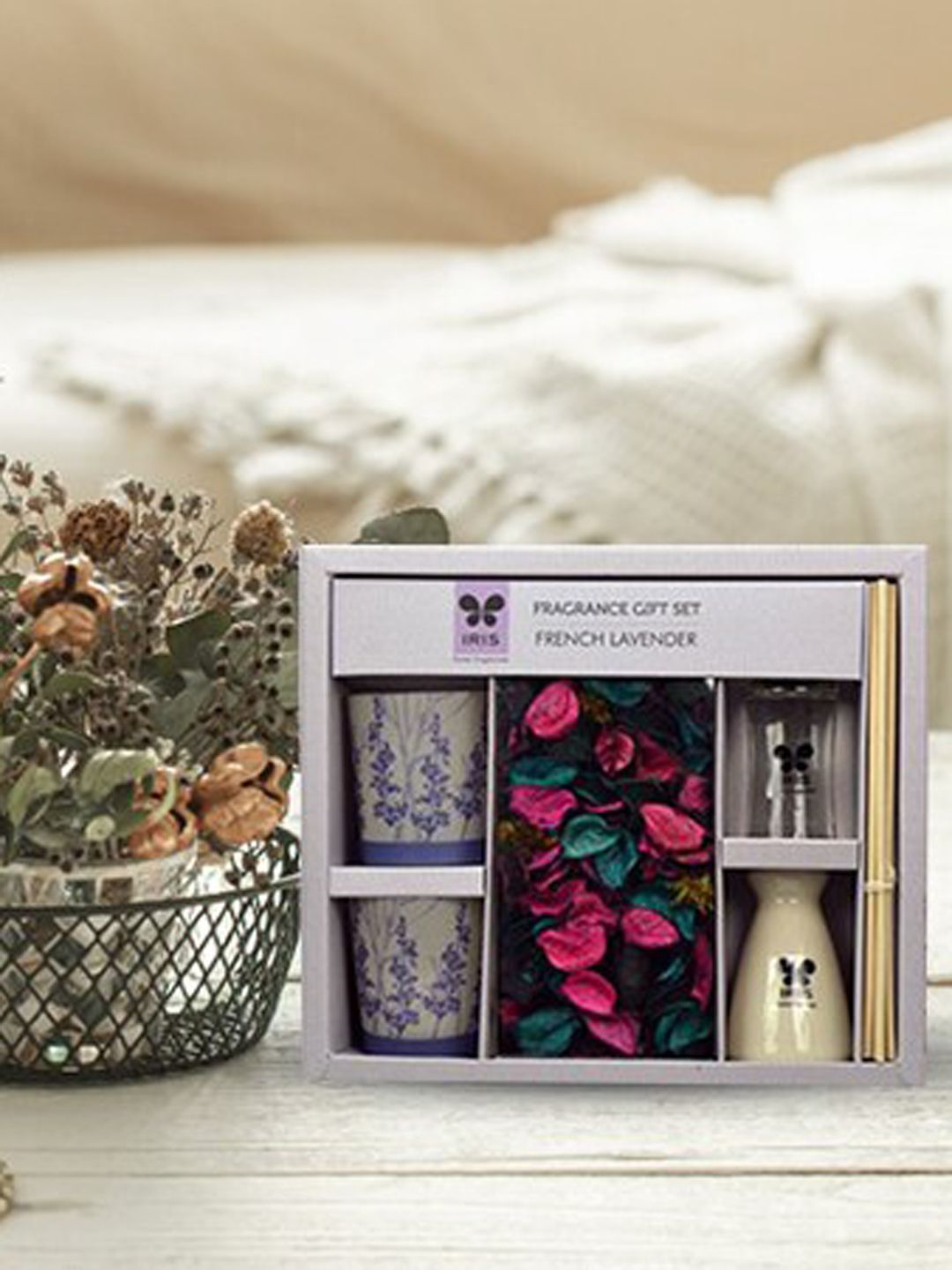 Iris Purple French Lavender Fragrance Gift Set Price in India