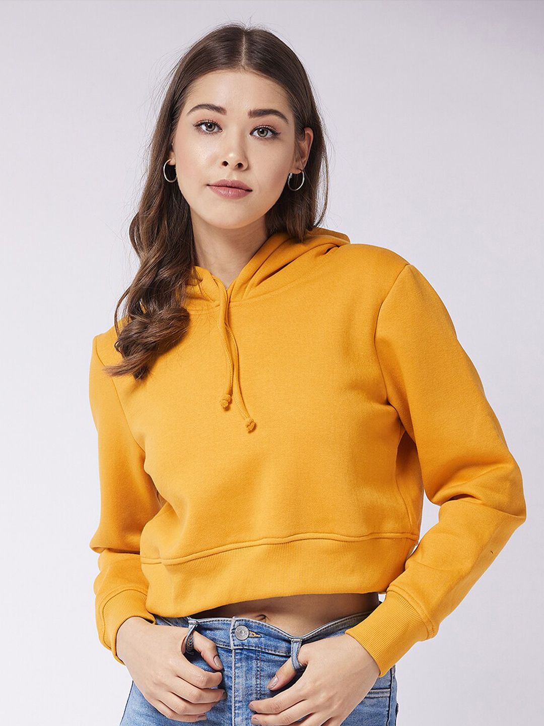 Miss Chase Women Mustard Sweatshirt Price in India