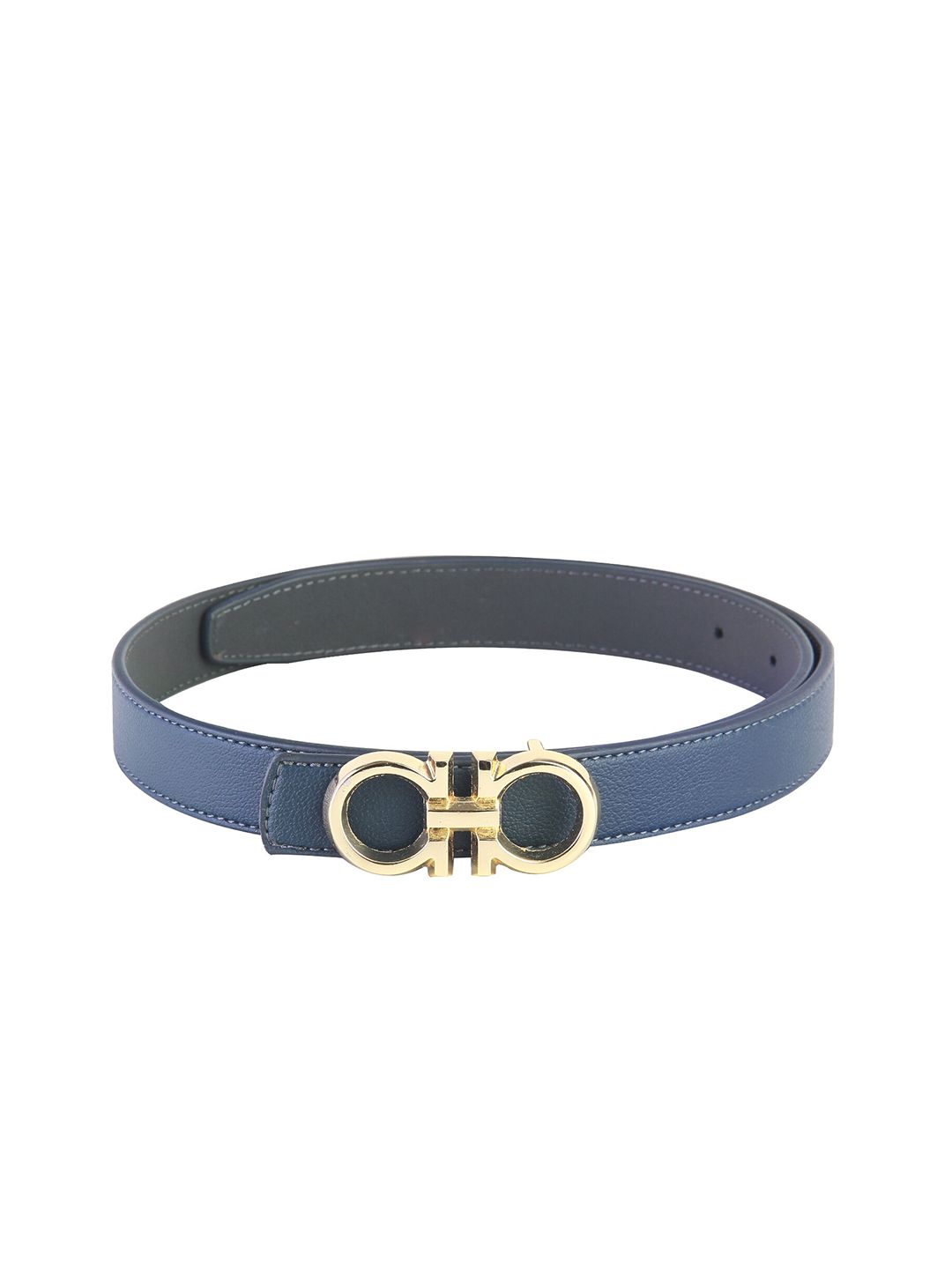 Calvadoss Women Blue Textured Belt Price in India