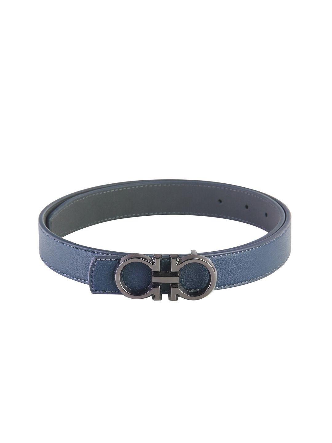 Calvadoss Women Blue Textured Belt Price in India