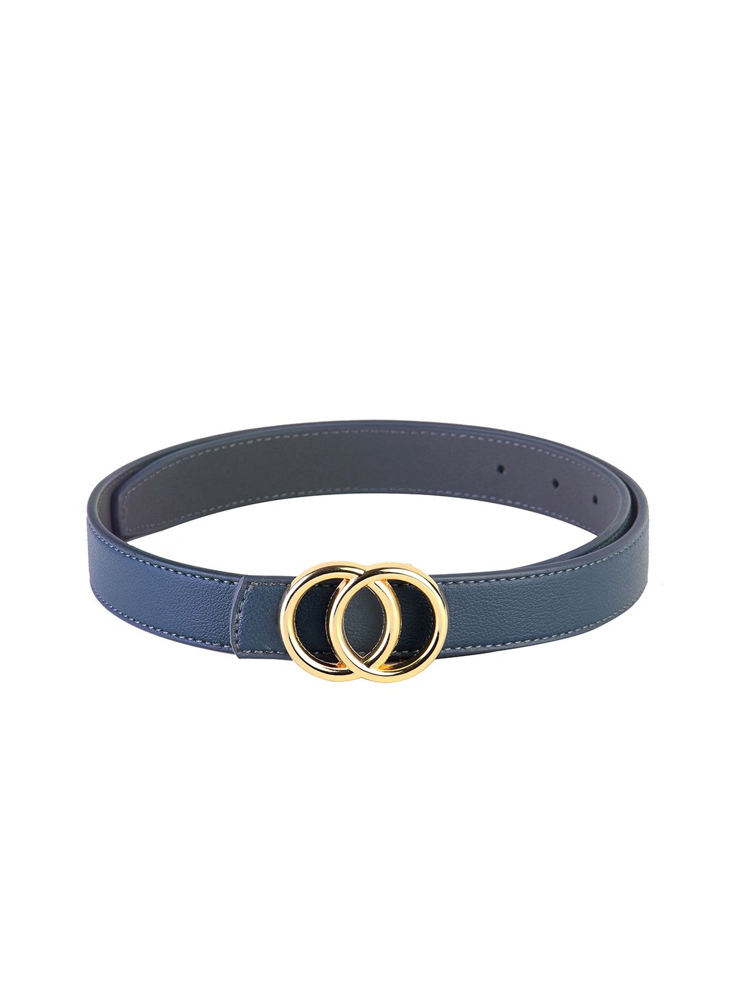 Calvadoss Women Blue Textured Belt Price in India