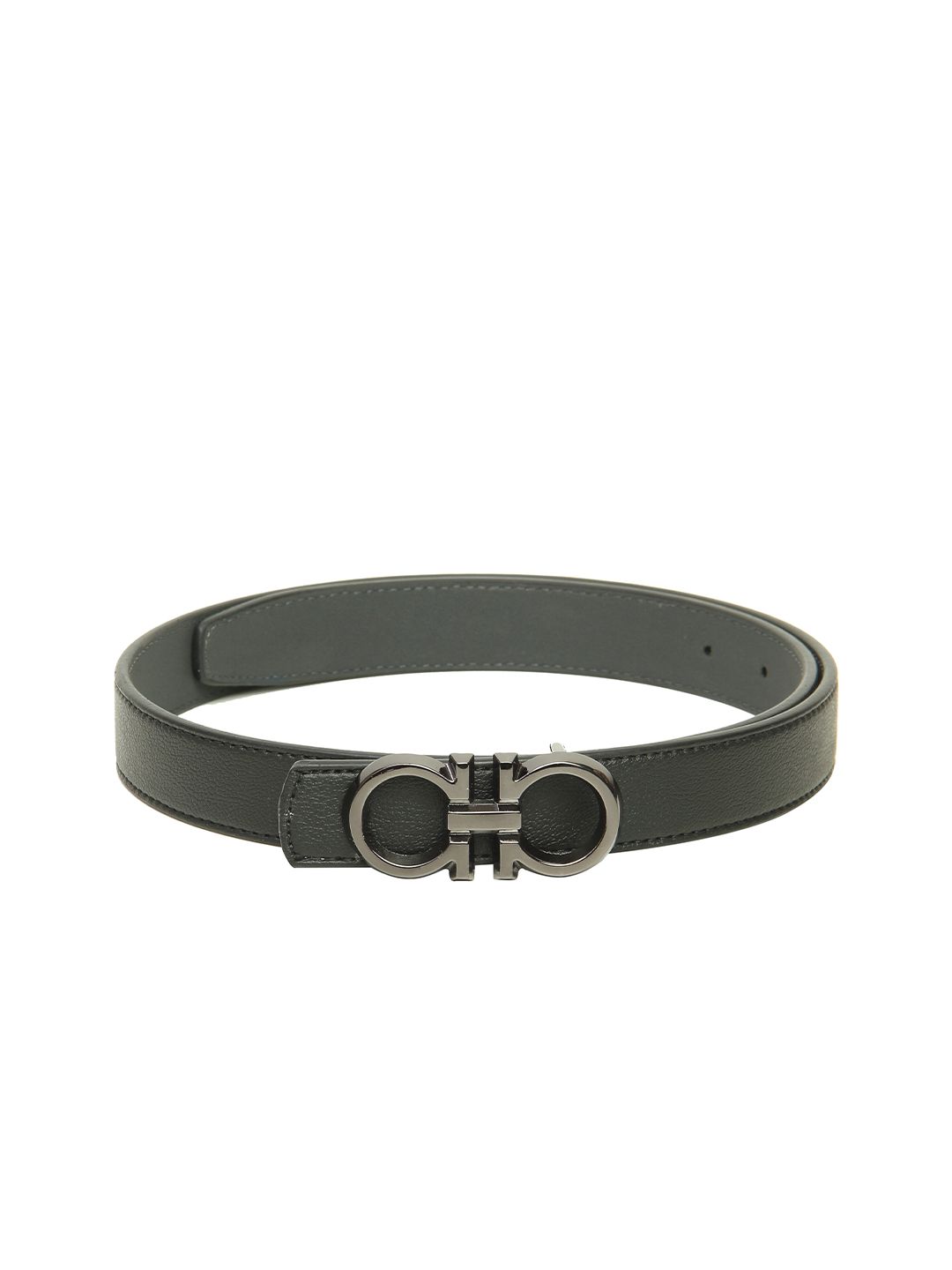 Calvadoss Women Black Textured Belt Price in India