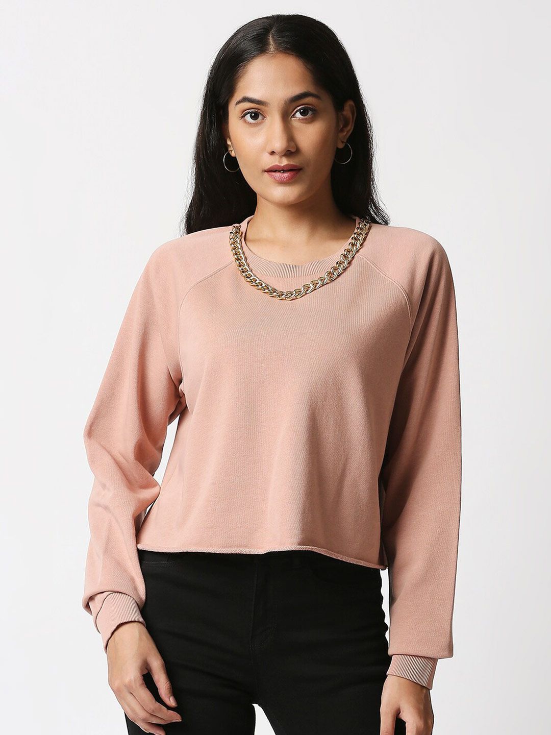 20Dresses Women Pink Sweatshirt Price in India