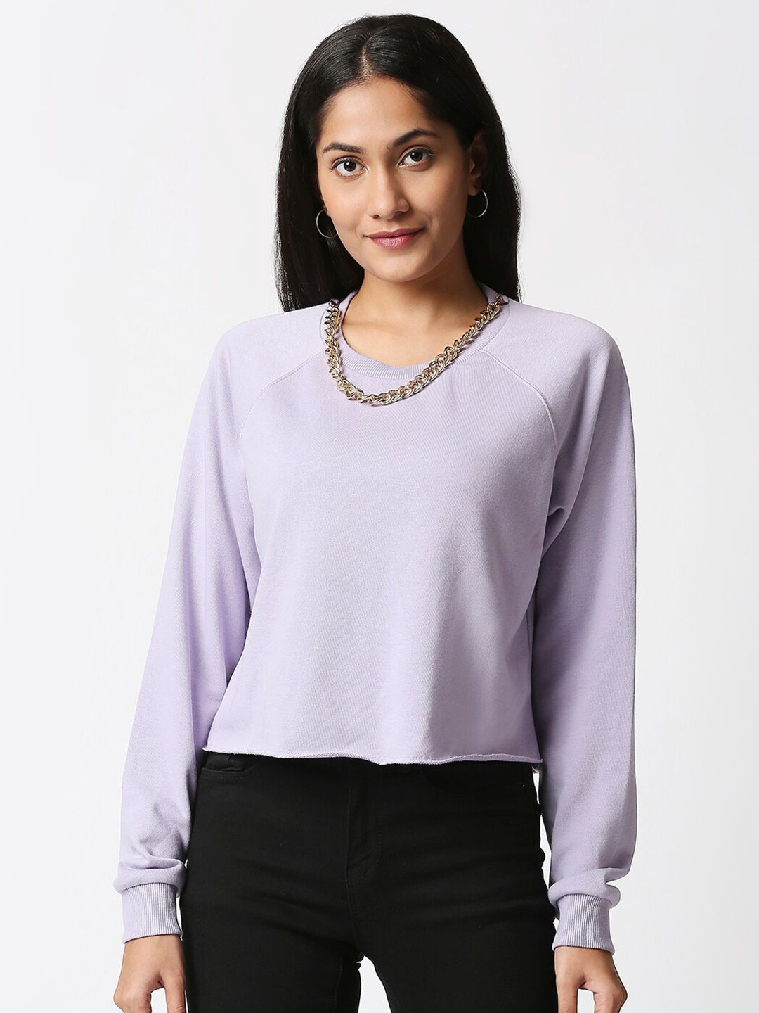 20Dresses Women Purple Sweatshirt Price in India