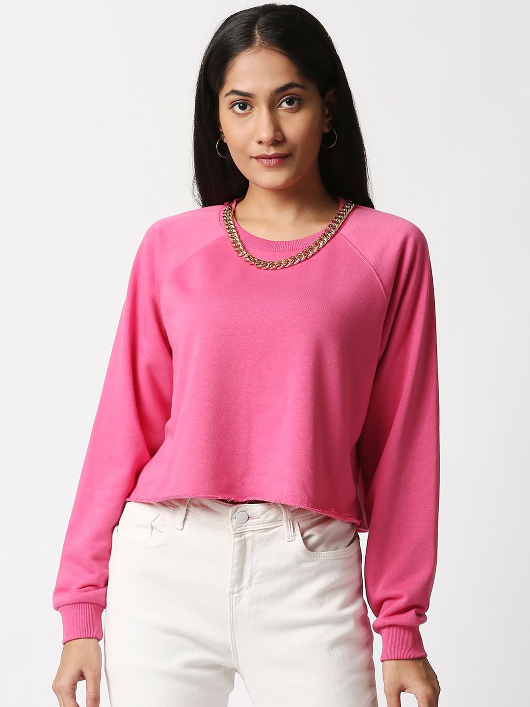 20Dresses Women Pink Sweatshirt Price in India