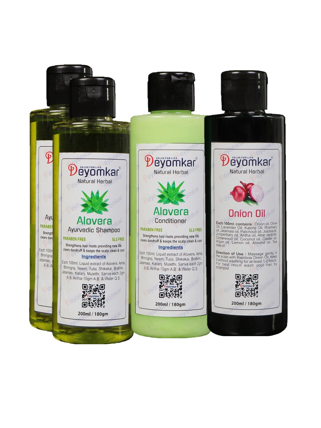 Deyomkar Set Of Set of Hair Oil, Shampoo & Conditioner Price in India