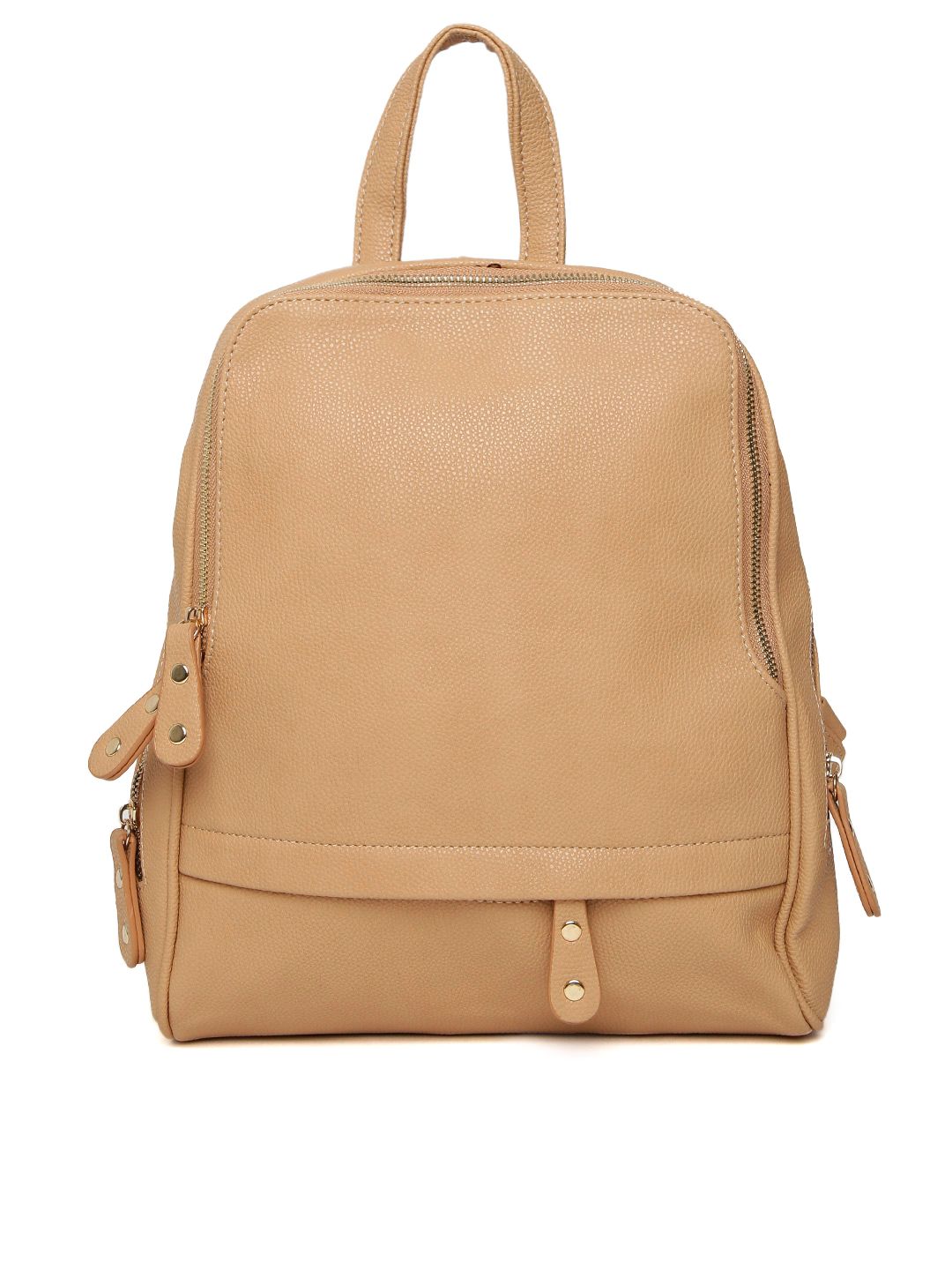 DressBerry Women Brown Backpack Price in India