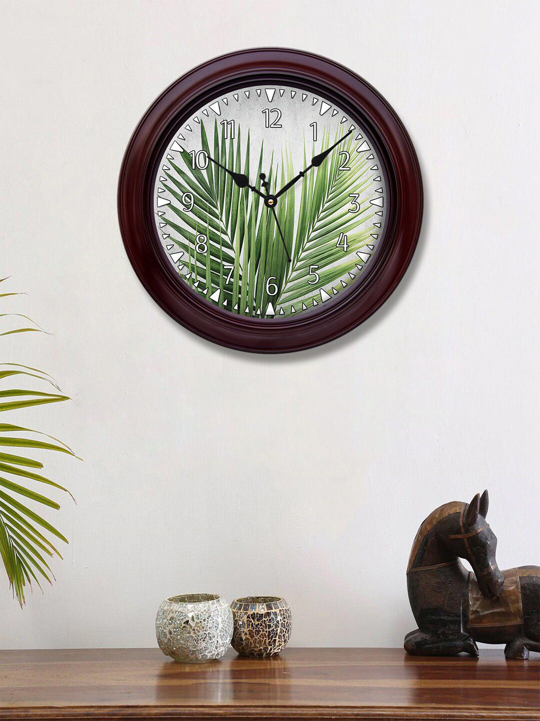 999Store Multicolour Printed Round Analogue Wall Clock Price in India