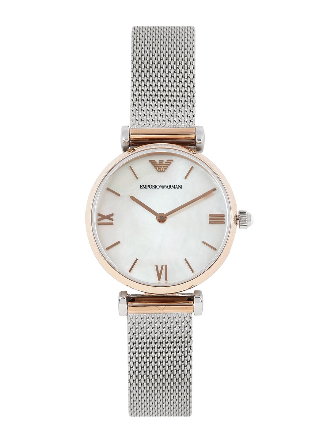 Emporio Armani Women Pearly White Analogue Watch AR2067I-2 Price in India