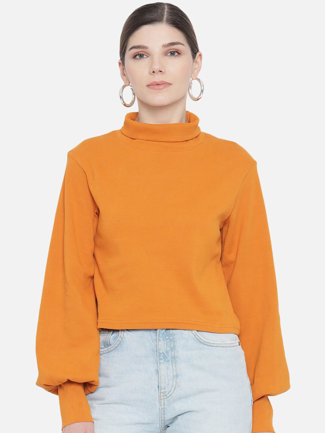 The Dry State Women Rust Sweatshirt Price in India