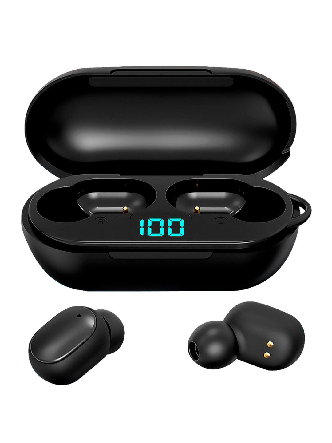 BENCO Black Solid Bluetooth Earbuds Price in India