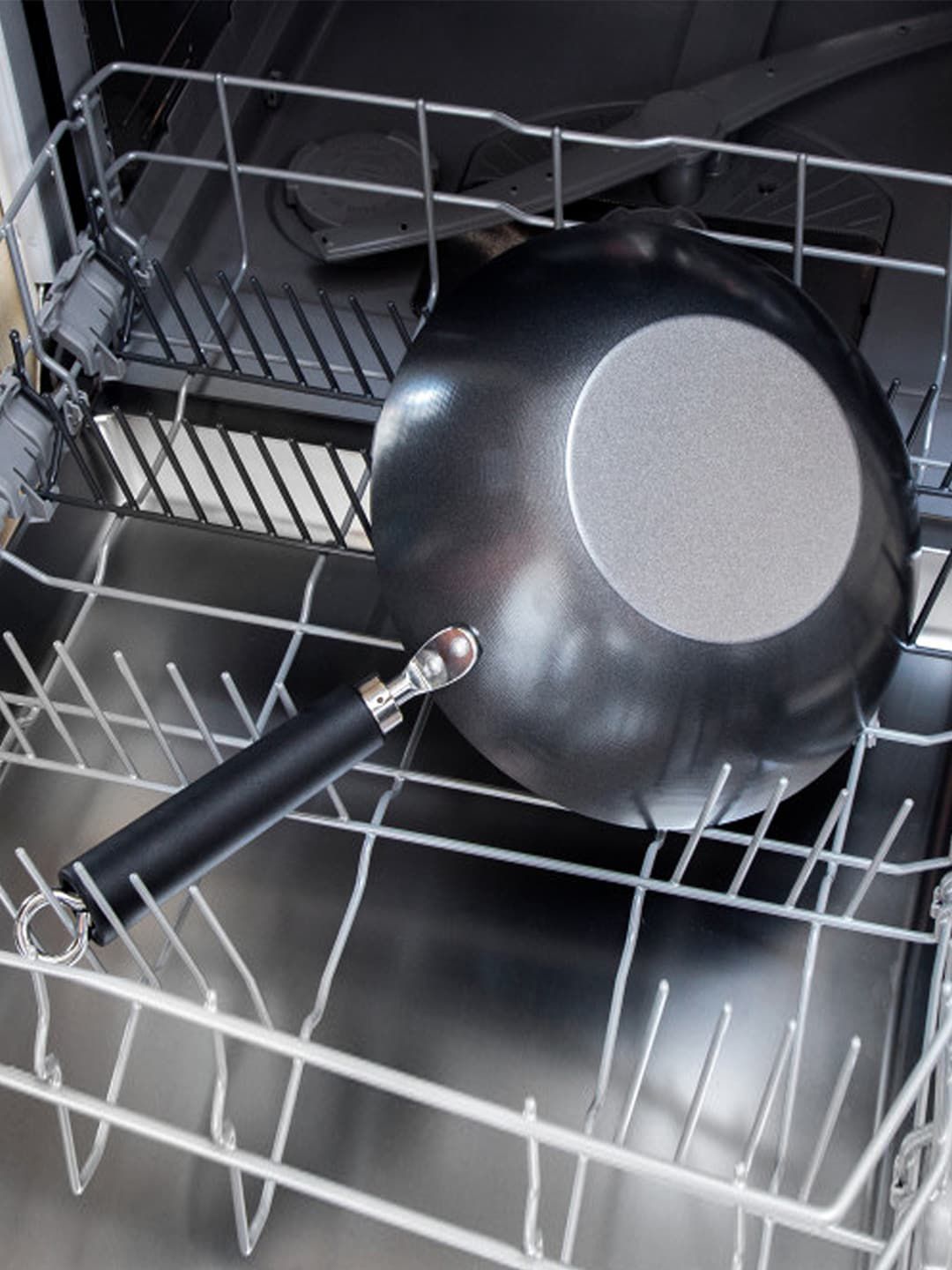 KEN HOM Black Solid Carbon Steel Dishwasher Safe Frying Pan Price in India