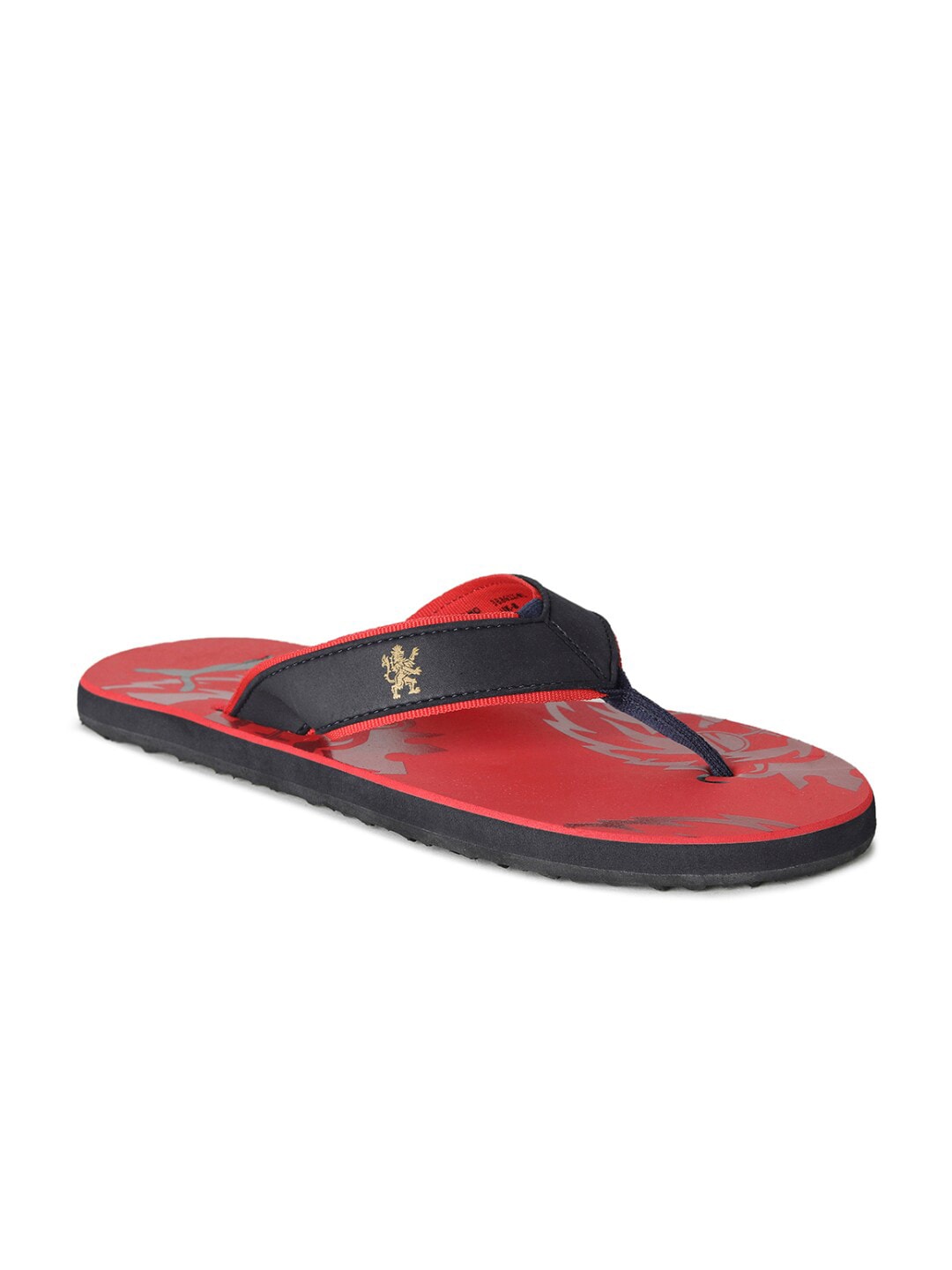 Puma Unsex Red Royal Challengers Bangalore Printed Flip Flops Price in India
