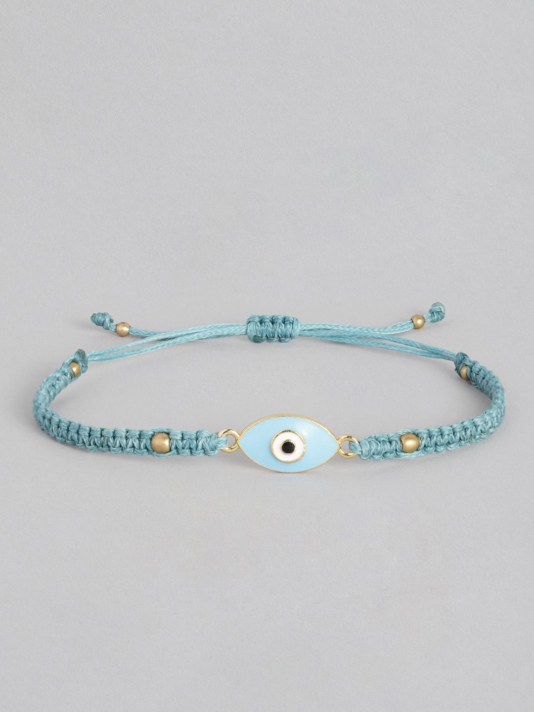 EL REGALO Unisex Blue Charm Evil Eye Bracelet Price in India