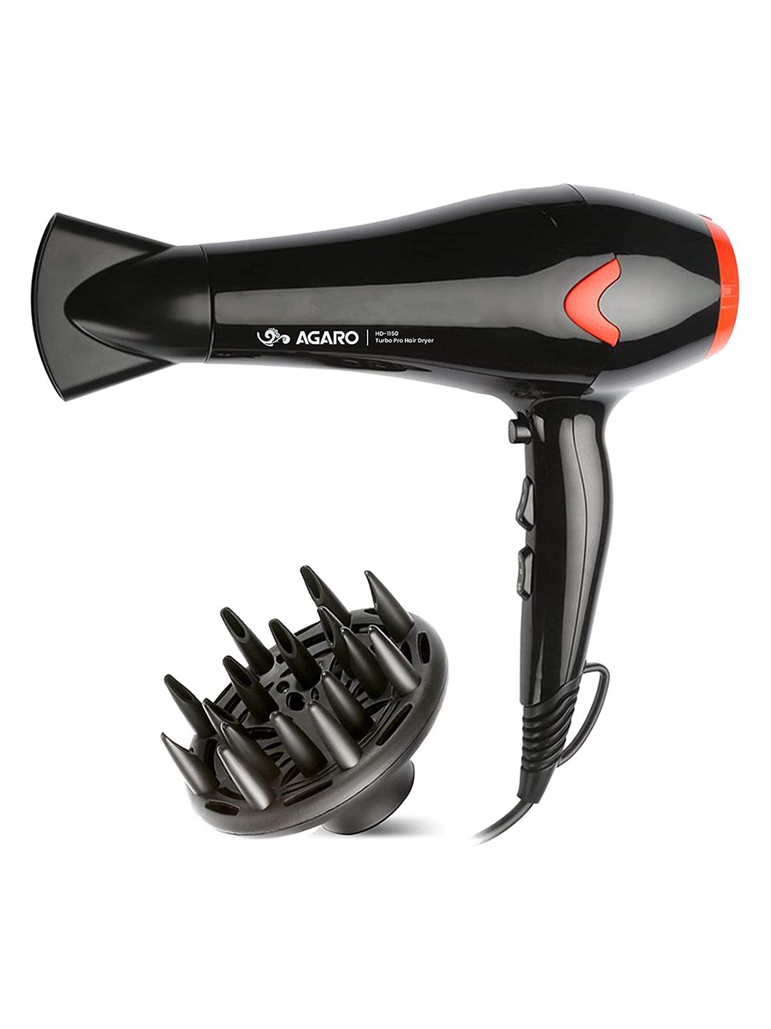 Agaro 2200 Watts Professional Hair HD-1150 with Concentrator Price in India
