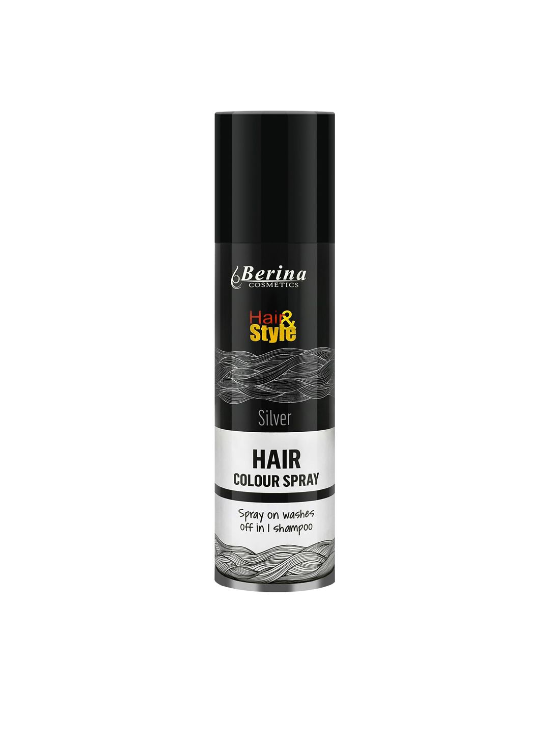 Berina Black Hair Colour Spray 150ml