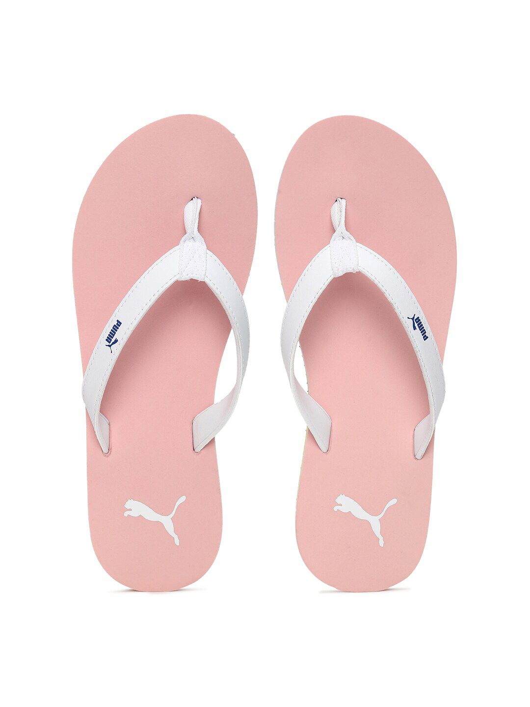 Puma Women Pink & White Alice Thong Flip-Flops Price in India
