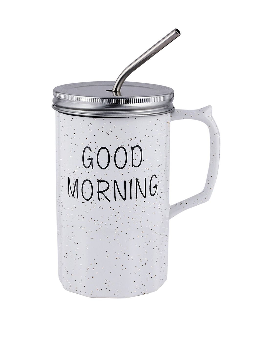 BonZeaL Stand For Something Or Fall For Anything White Typography Ceramic Handmade Mug-500ml