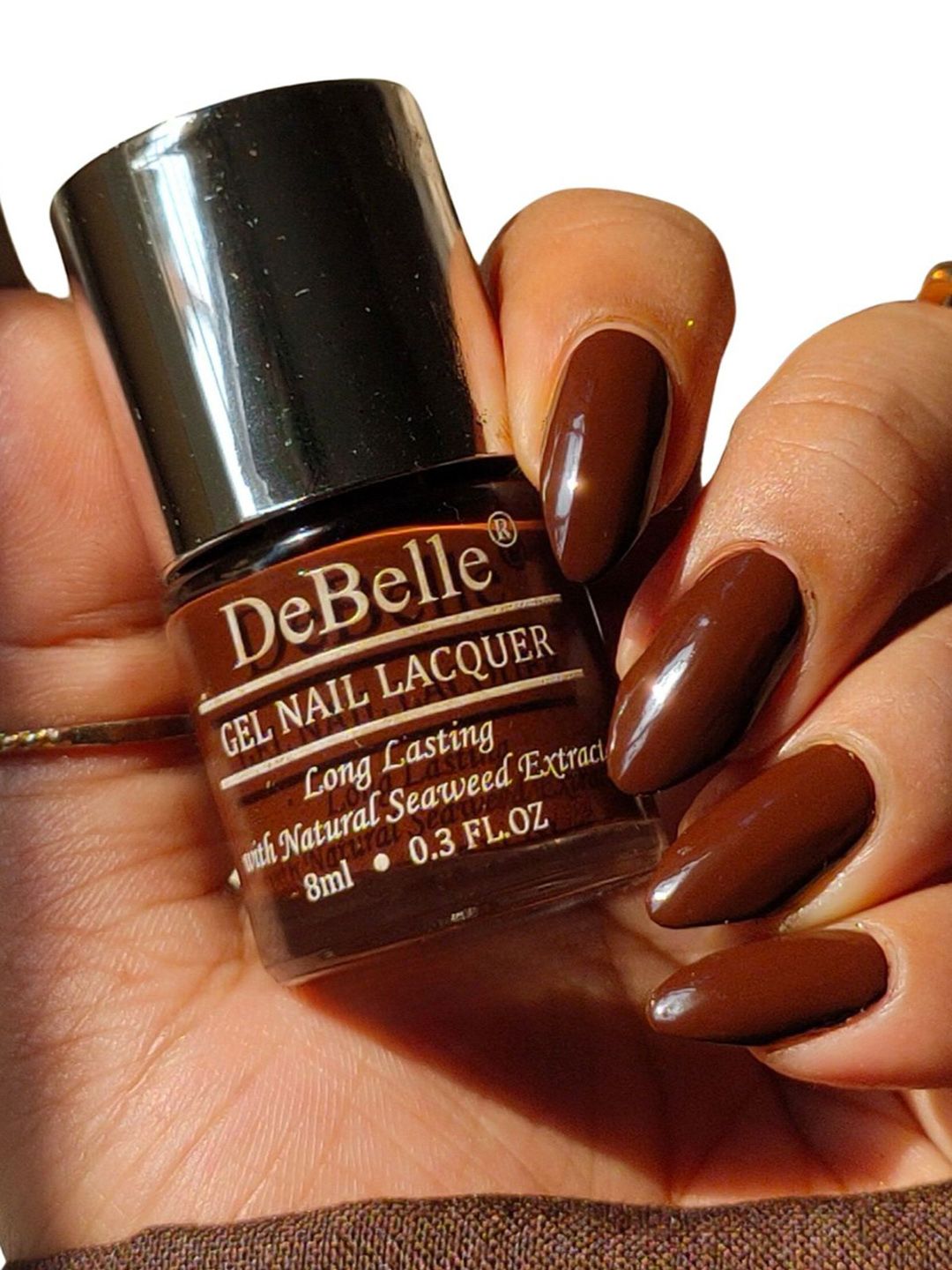 DeBelle Gel Nail Lacquer Nail Polish - Cocoa Harvest 8 ml