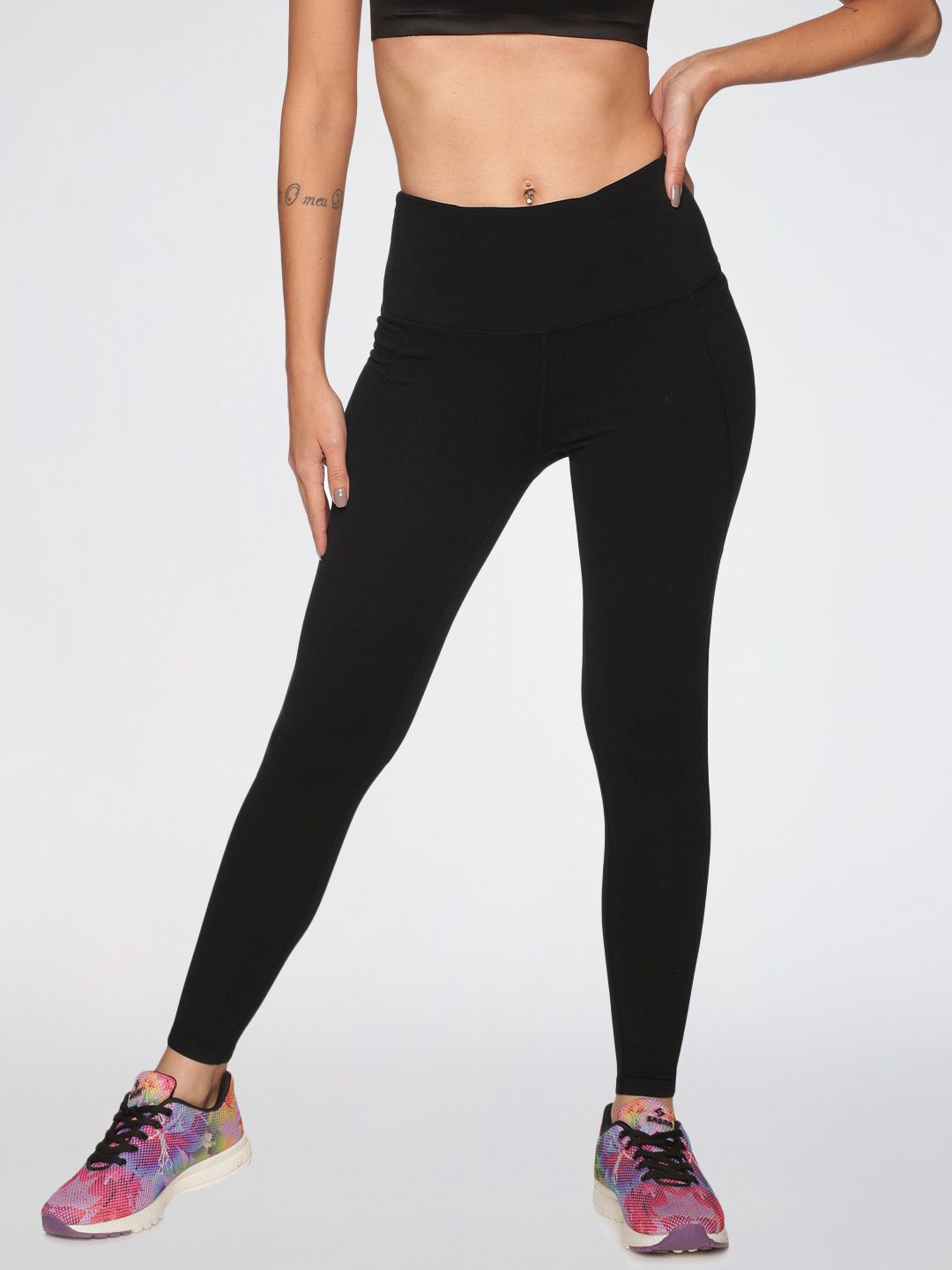 BlissClub Women Black Super Stretchy & High Waisted The Ultimate Leggings Price in India