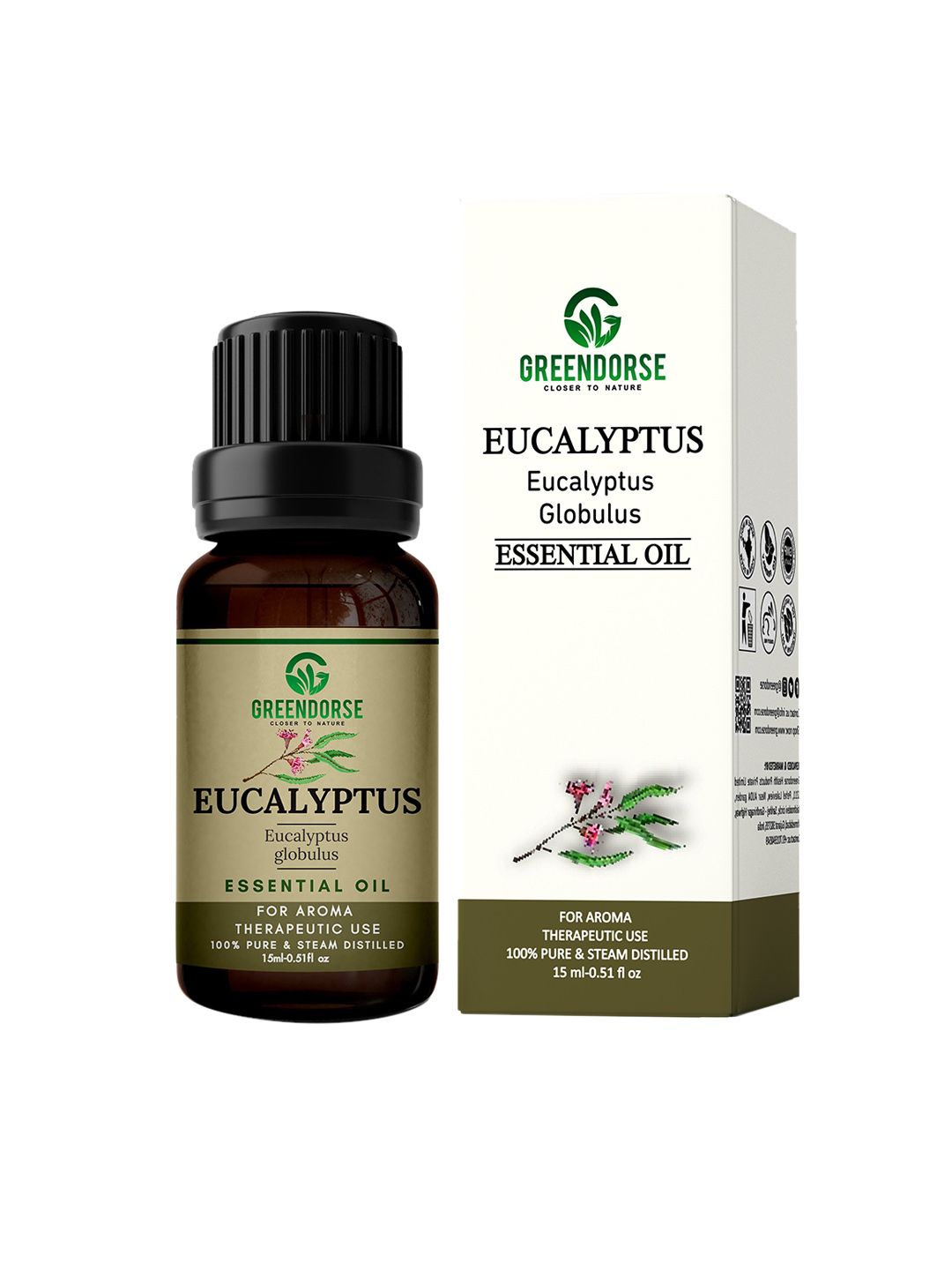 GREENDORSE Euclayptus Essential Oil - 15 ml Price in India