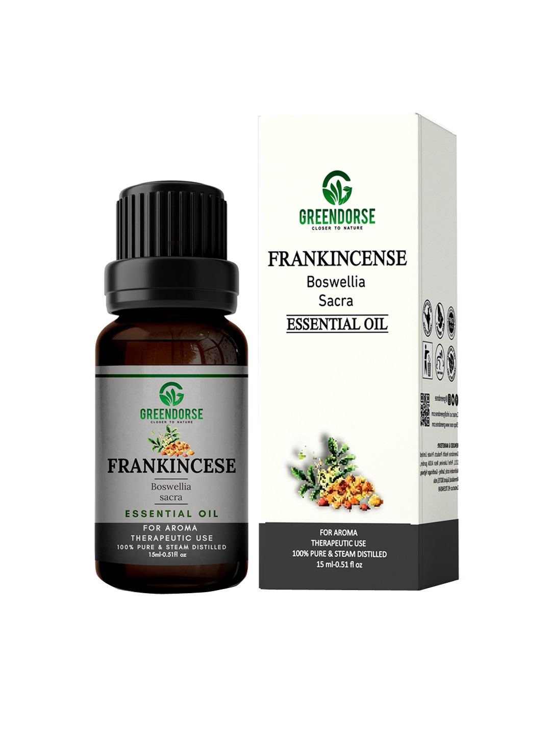 GREENDORSE Frankincense Essential Oil 15ml Price in India