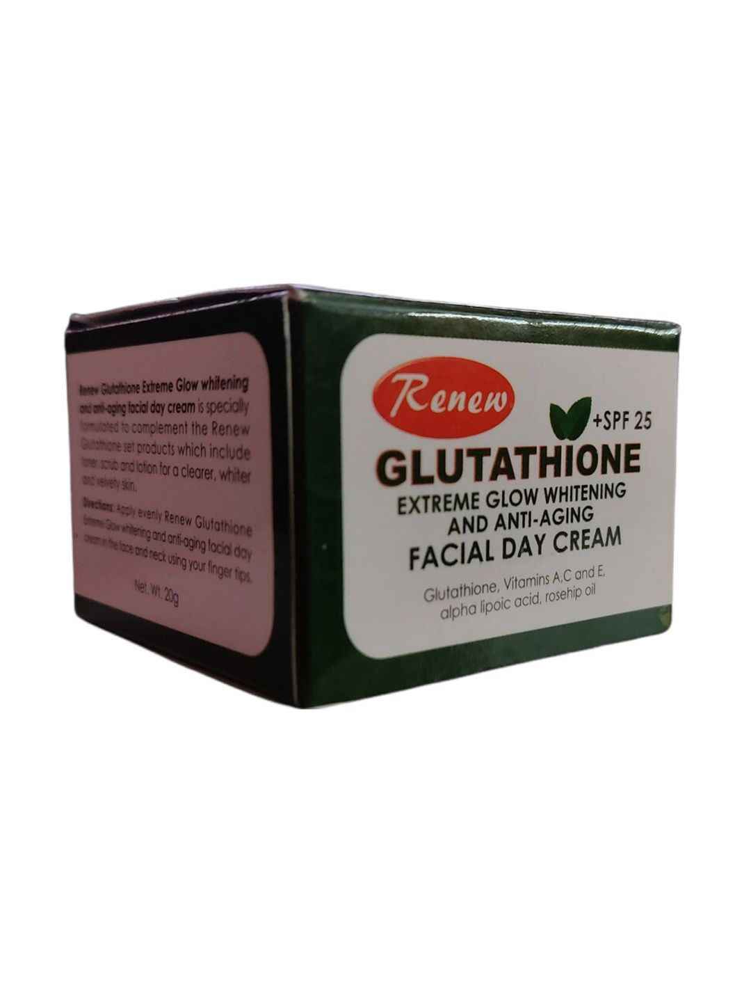 Buy Renew Glutathione Extreme Glow Whitening & Anti-Aging Facial Day Cream  - Day Cream for Unisex 16360726