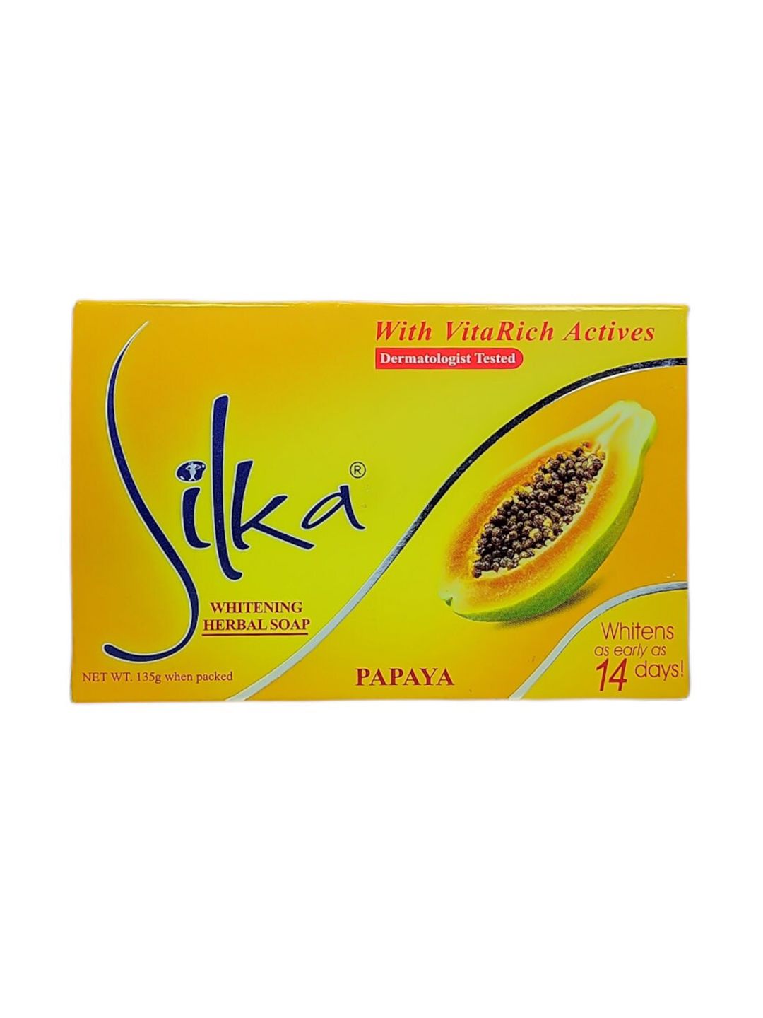 Buy Silka Unisex Papaya Whitening Herbal Soap - Soap for Unisex