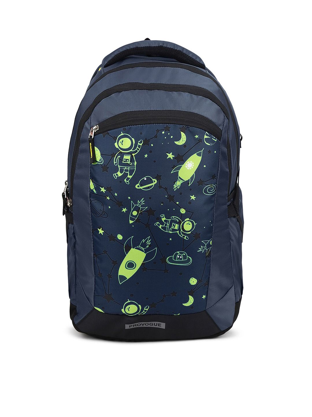 Provogue Unisex Blue & Green Backpack Price in India