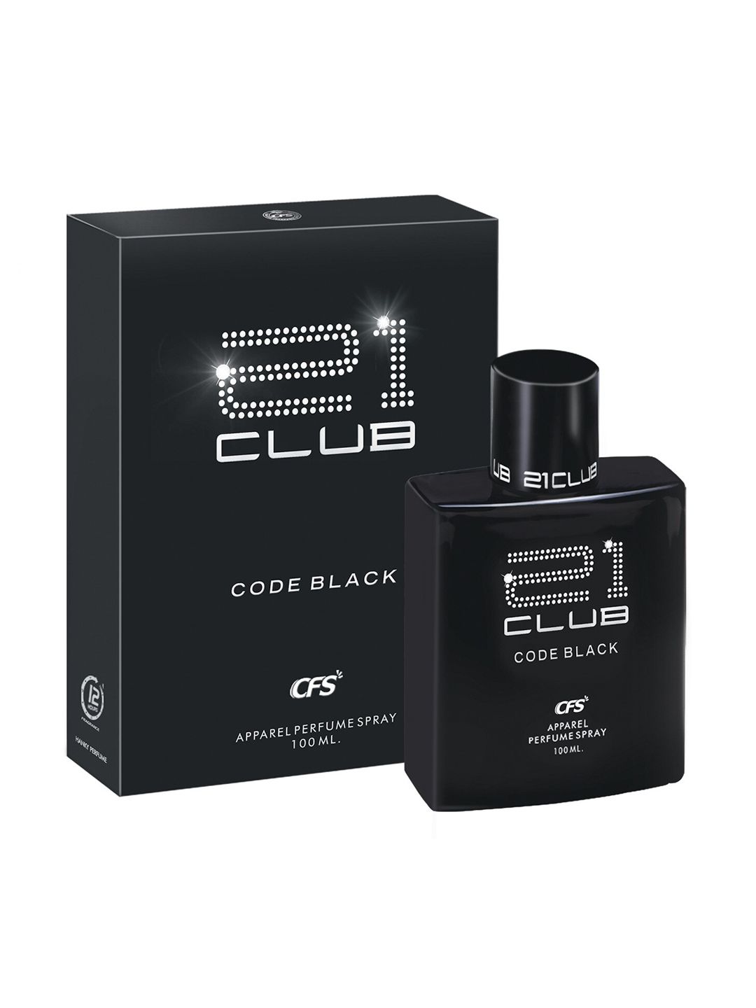 CFS Unisex Club Code Black Long Lasting Perfume 100ml Price in India