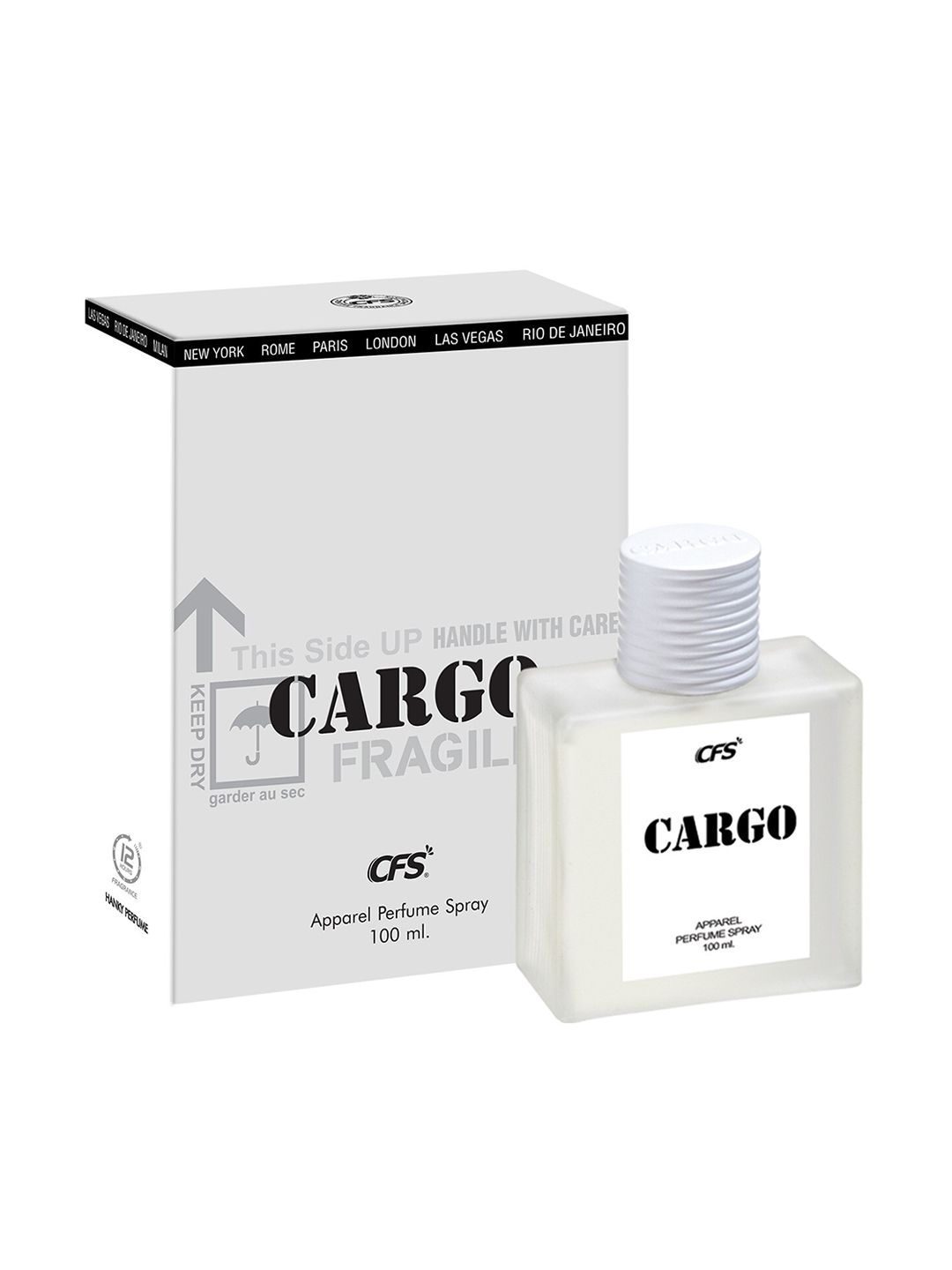 CFS Cargo White Long Lasting Perfume Price in India