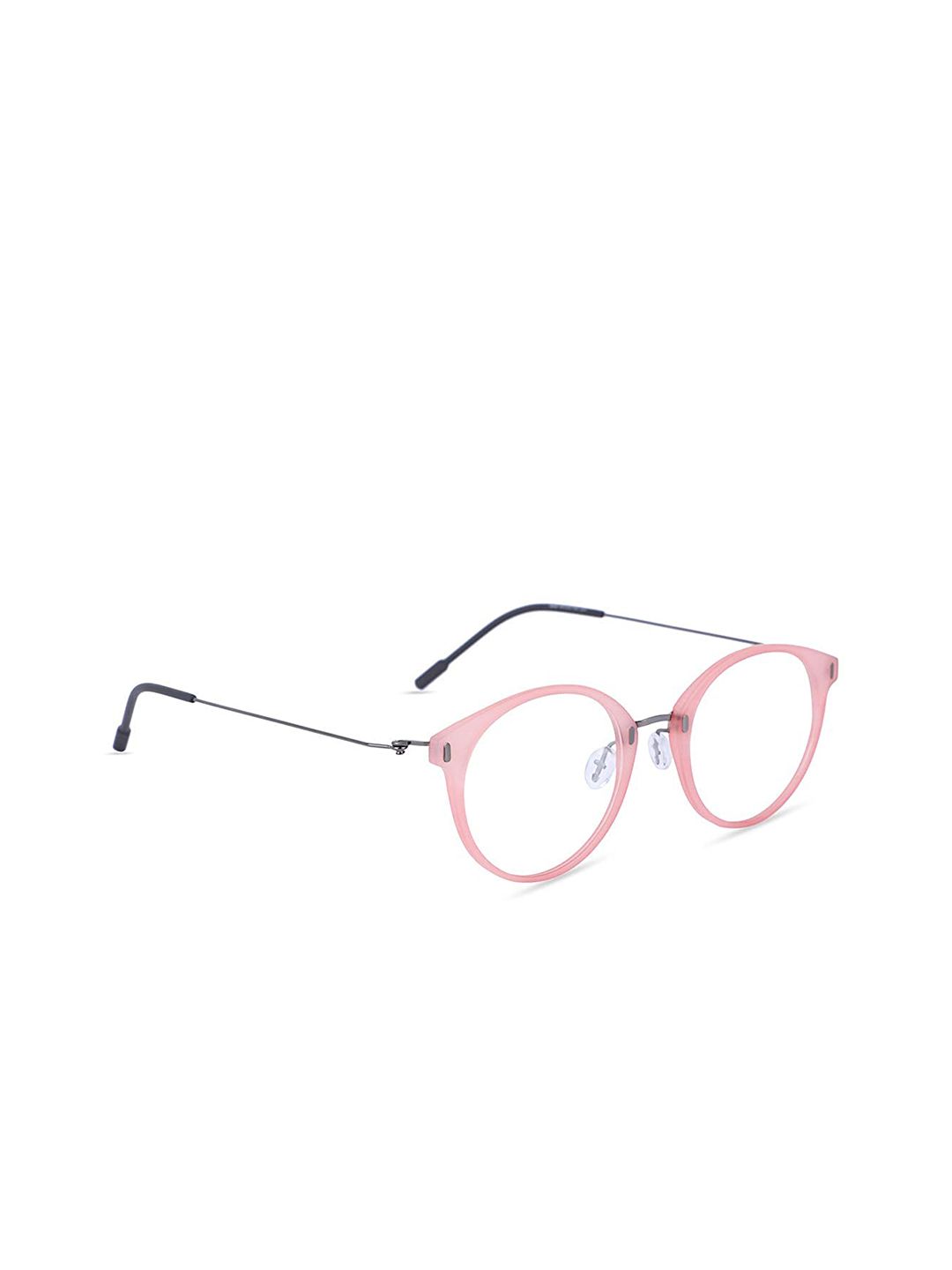 MARC LOUIS Women Pink Full Rim Oval Frames Price in India