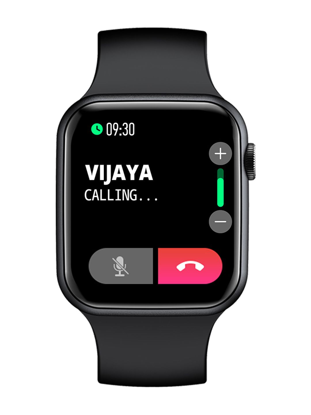 Fire-Boltt CALL Unisex 1.7" Bluetooth Calling Smartwatch - Black